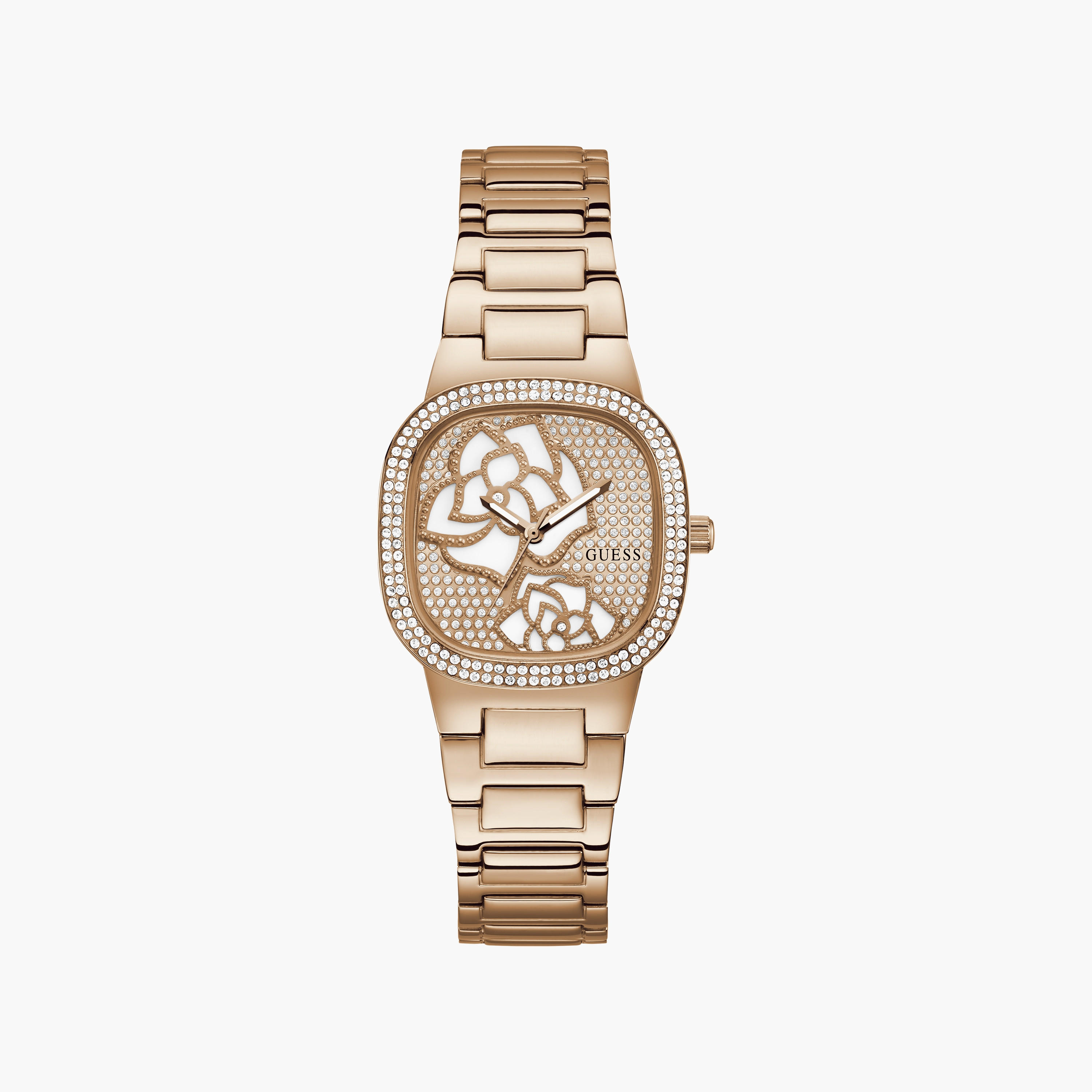 ساعة نسائية أنالوج من الستانلس ستيل باللون الذهبي الوردي مقاس 32 ملم من جيس| GW0544L4-women-watchesandjewellery-watches-image-1
