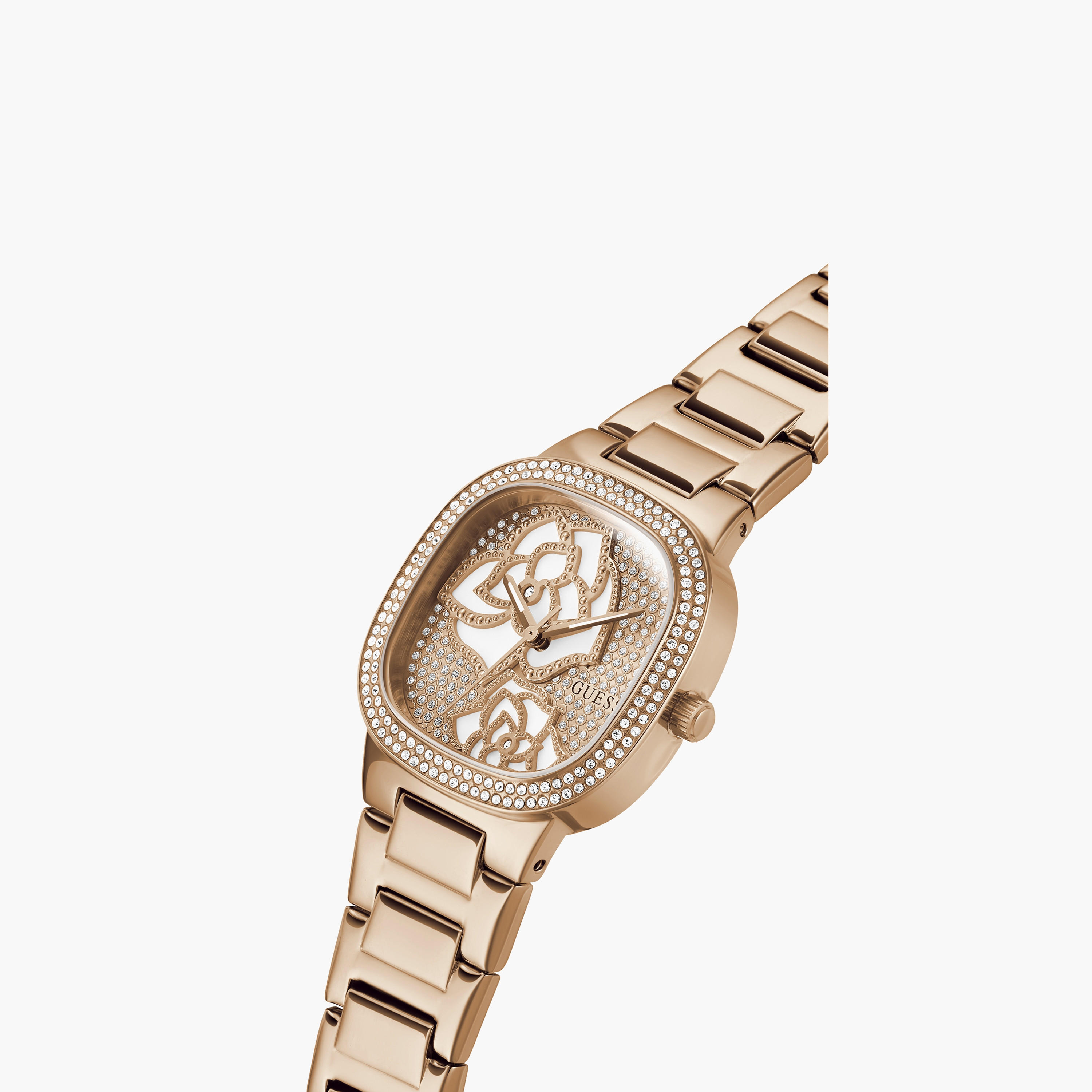 ساعة نسائية أنالوج من الستانلس ستيل باللون الذهبي الوردي مقاس 32 ملم من جيس| GW0544L4-women-watchesandjewellery-watches-image-2
