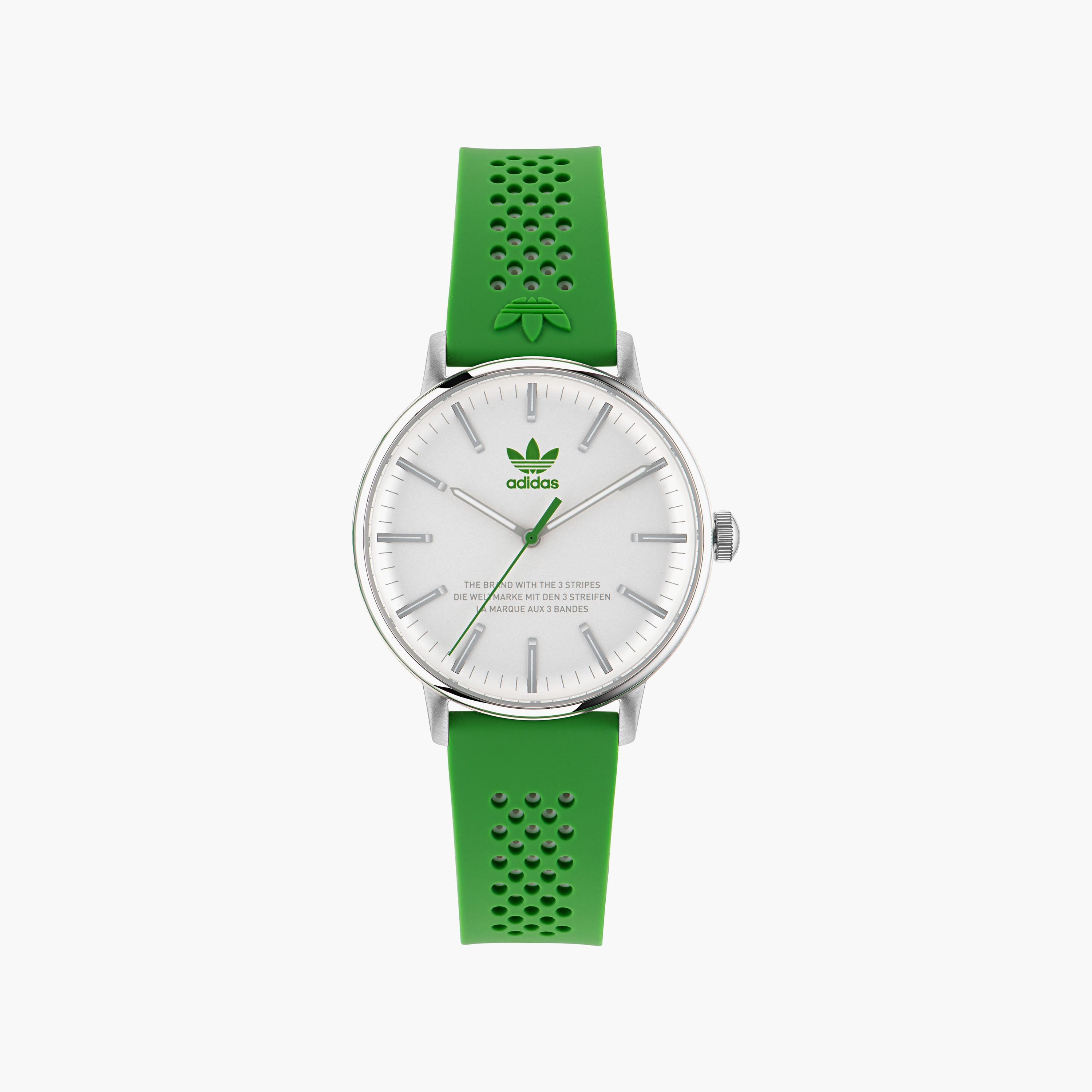 Adidas 38 MM Green Analog Silicone Watch | AOSY23023-men-watchesandjewellery-watches-image-1