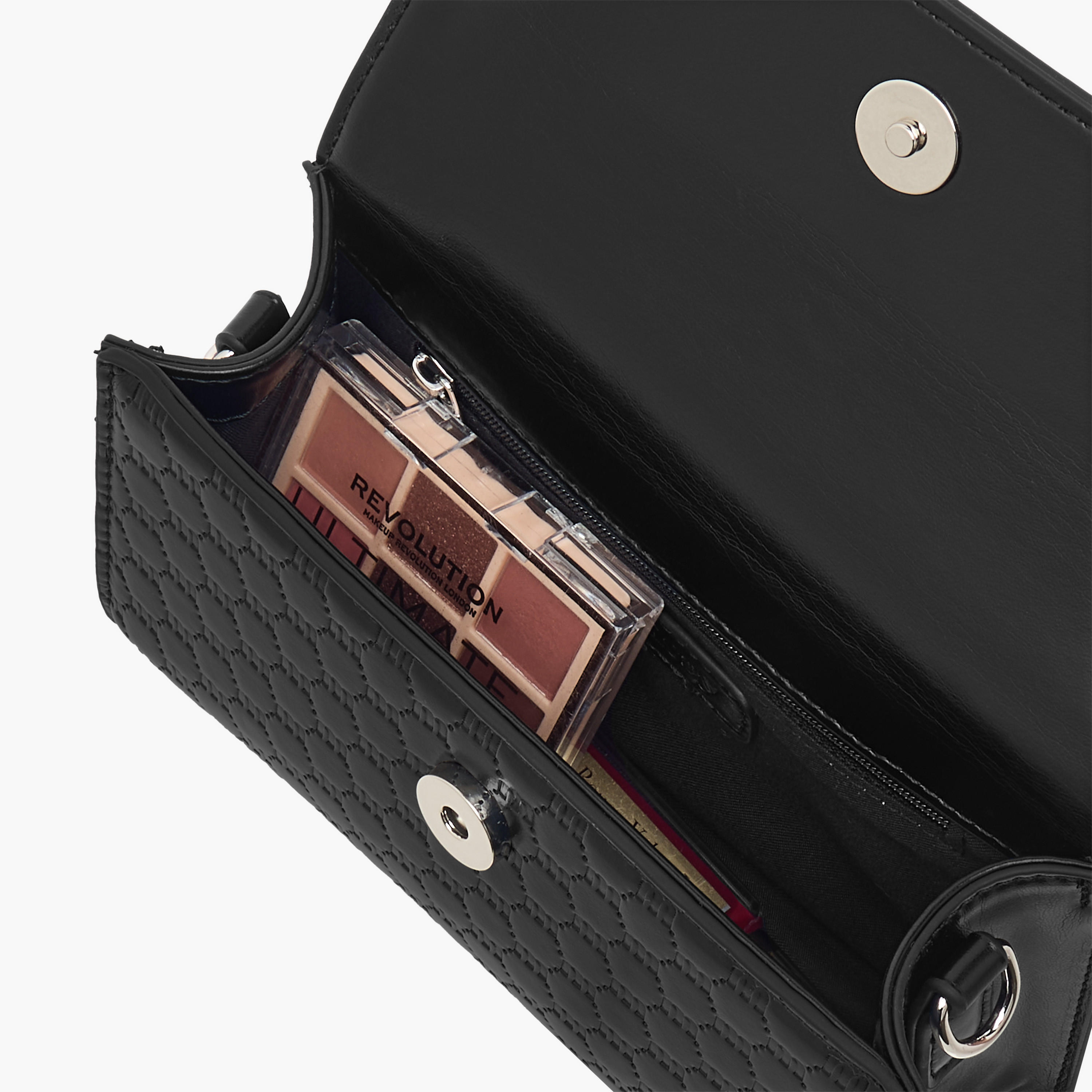 Missy Logo Embossed Crossbody Bag with Detachable Strap and Flap Closure-women-bagsandwallets-handbags-image-6