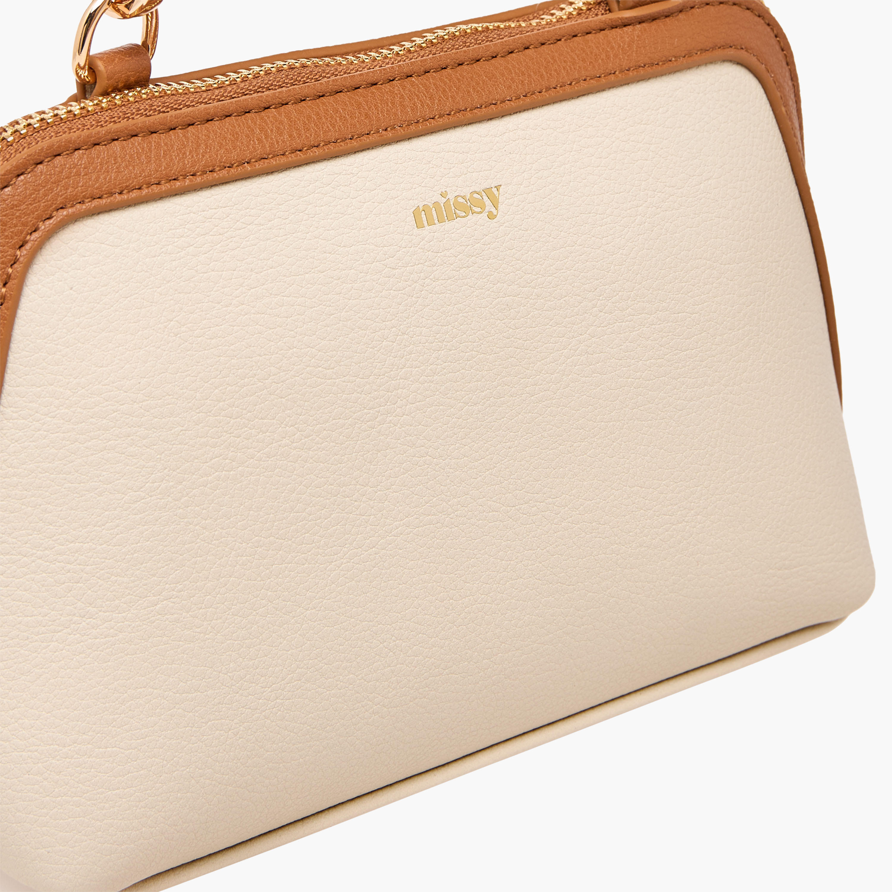 Missy Panelled Crossbody Bag with Detachable Strap and Zip Closure-women-bagsandwallets-handbags-image-5