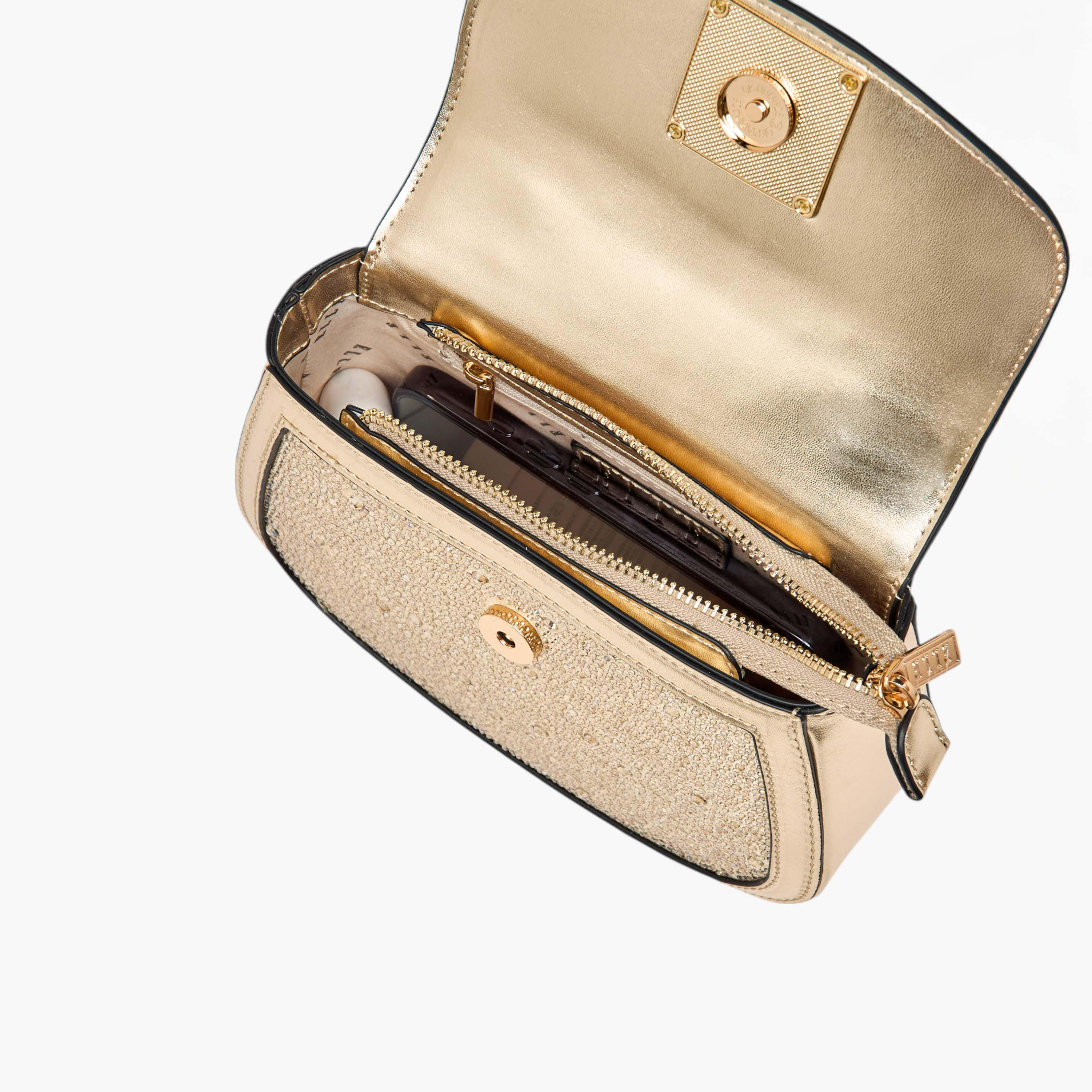Elle Embellished Satchel Bag with Top Handle and Adjustable Strap-women-bagsandwallets-handbags-image-7