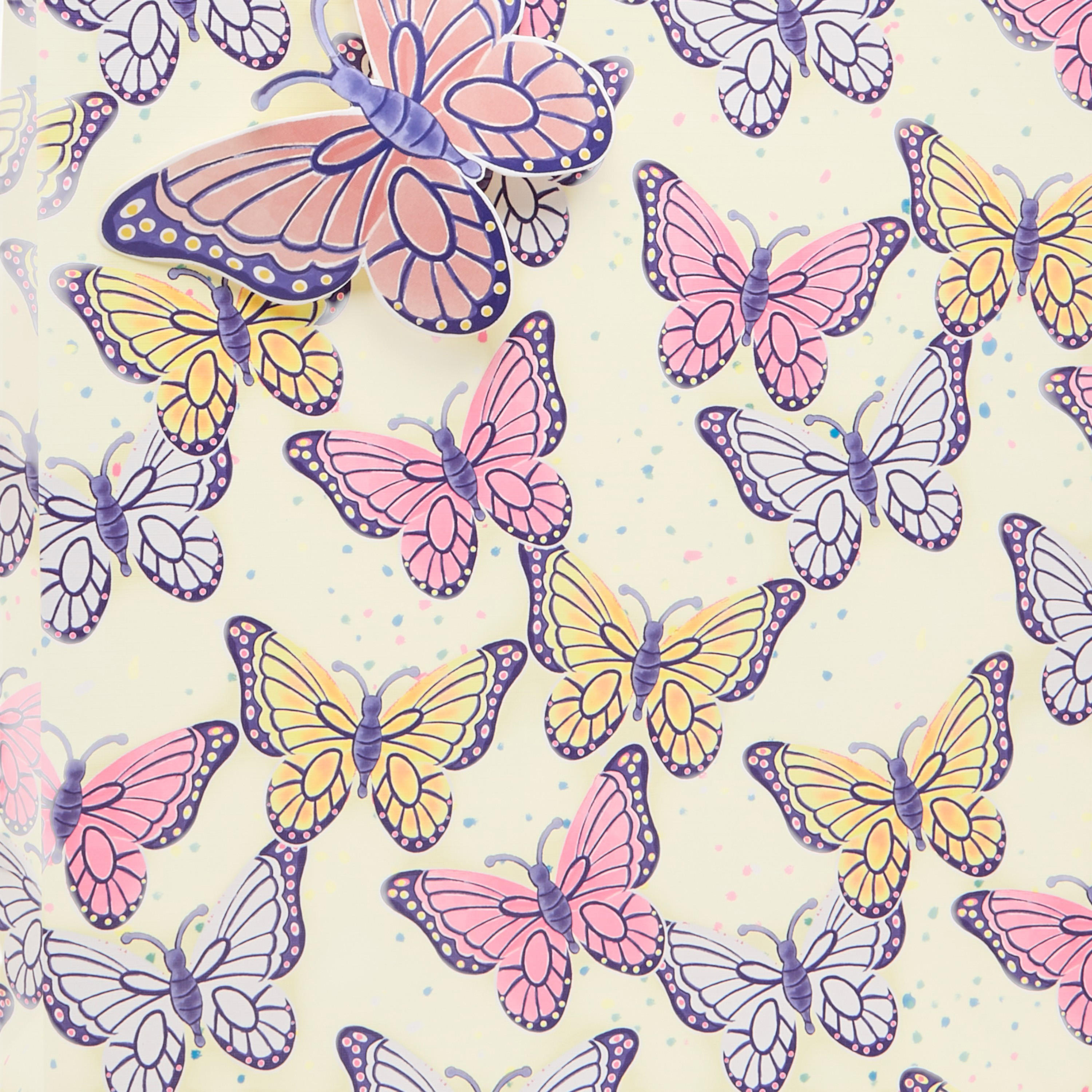 Findz All-Over Butterfly Print Large Gift Bag-household-giftingaccessories-giftings-image-3