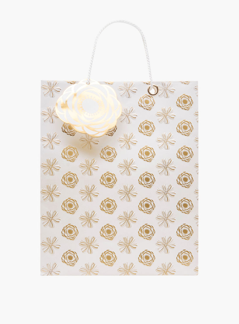 Findz All-Over Floral Print Large Gift Bag-household-giftingaccessories-giftings-image-1