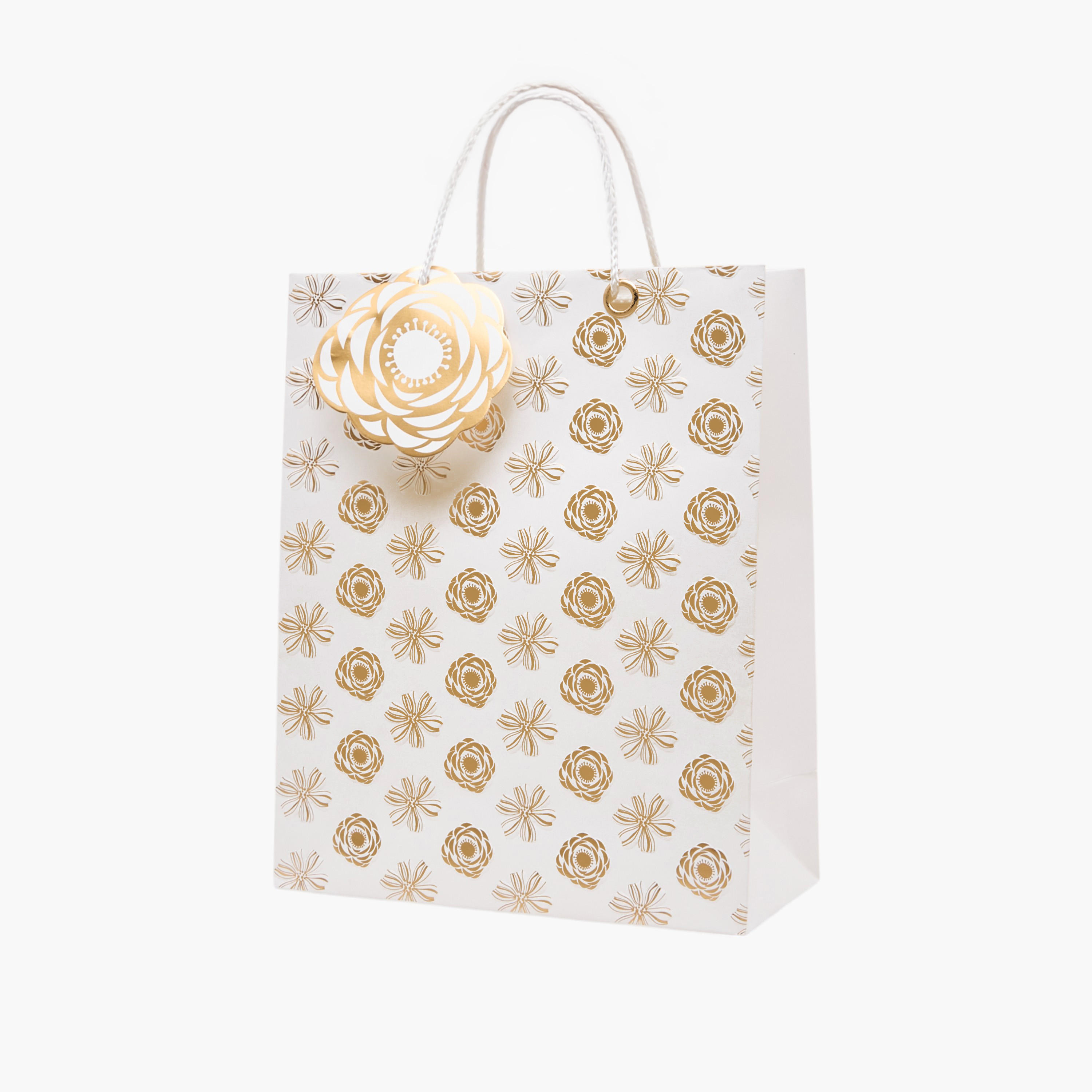 Findz All-Over Floral Print Extra Large Gift Bag-household-giftingaccessories-giftings-image-2