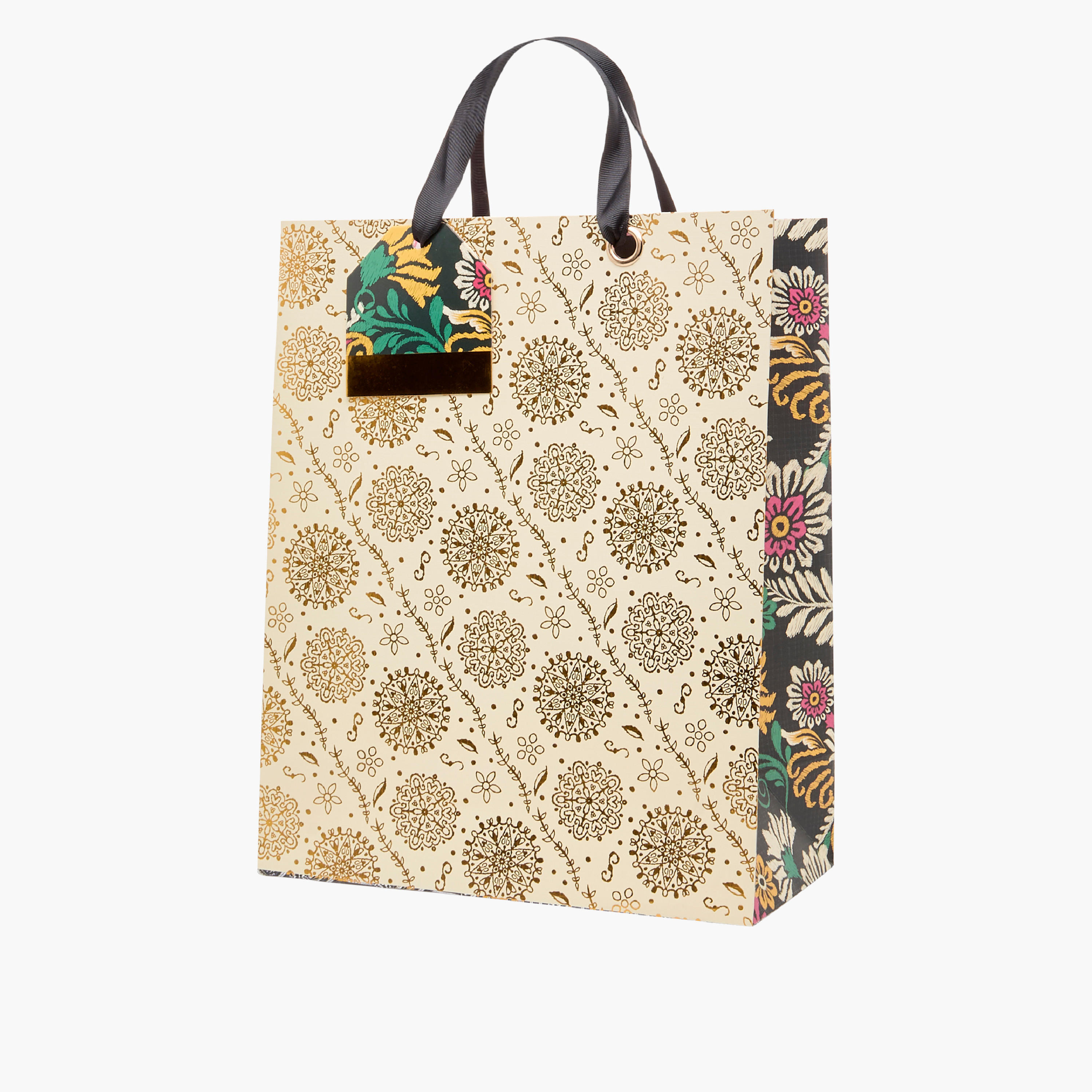 Findz All-Over Floral Print Extra Large Gift Bag-household-giftingaccessories-giftings-image-2