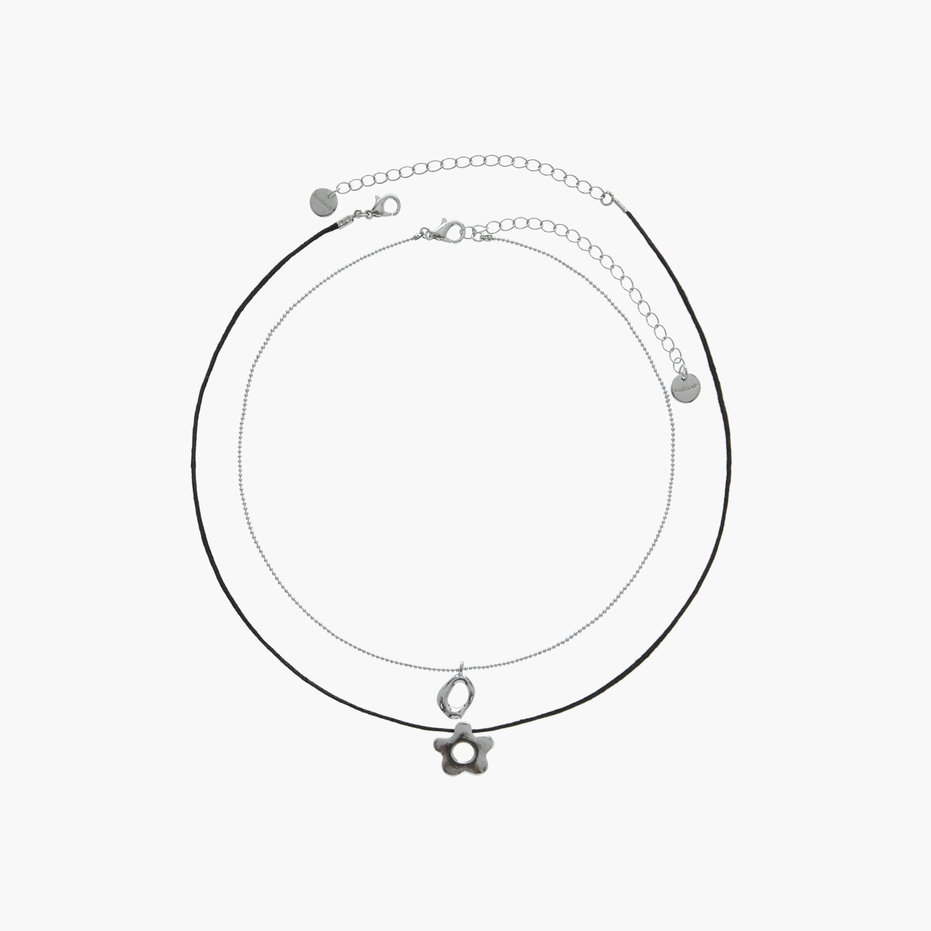 Assorted Necklace with Lobster Clasp Closure - Set of 2-women-watchesandjewellery-jewellery-necklacesandpendants-image-1