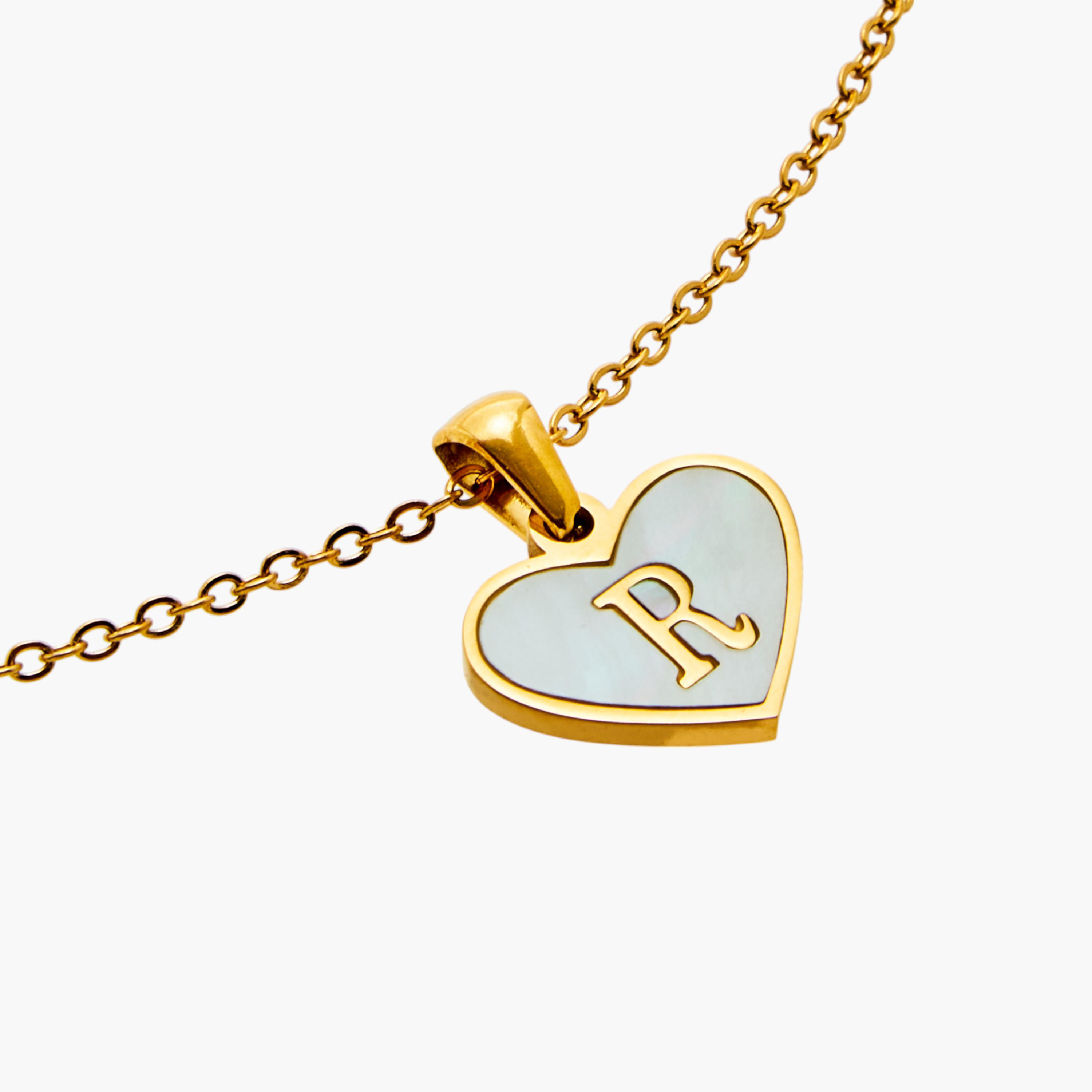 Alphabet R Pendant Necklace with Lobster Clasp Closure-women-watchesandjewellery-jewellery-necklacesandpendants-image-5