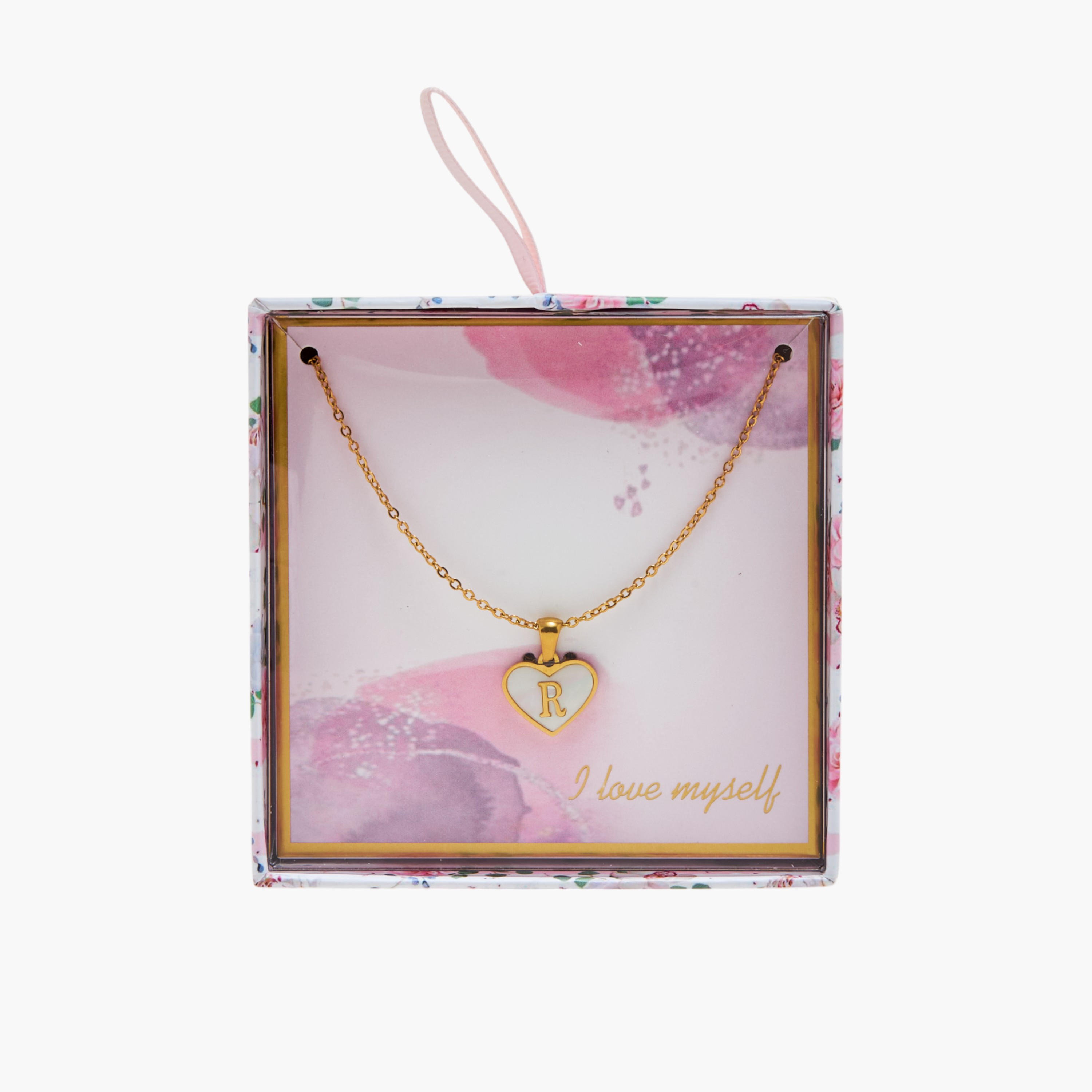 Alphabet R Pendant Necklace with Lobster Clasp Closure-women-watchesandjewellery-jewellery-necklacesandpendants-image-6