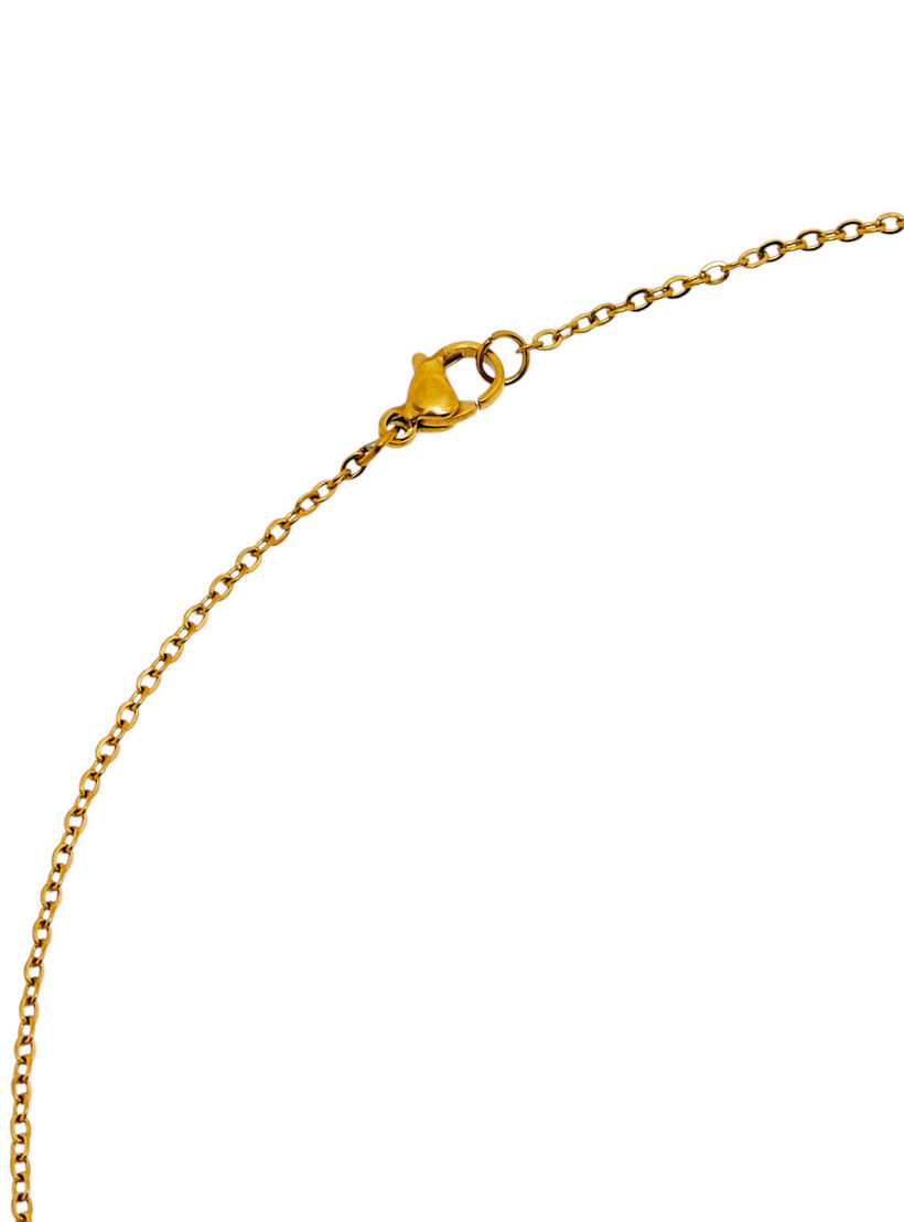 Initial K Embellished Pendant Necklace with Lobster Clasp Closure-women-watchesandjewellery-jewellery-necklacesandpendants-image-4