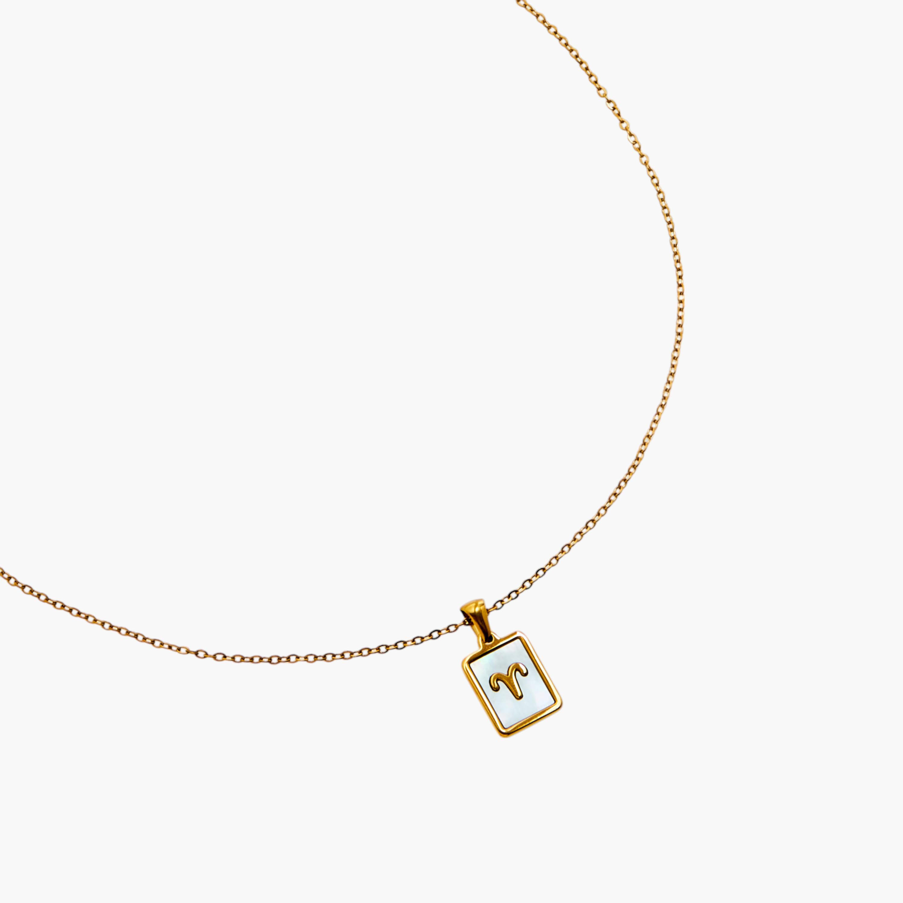 Capricorn Charm Pendant Necklace with Lobster Clasp Closure-women-watchesandjewellery-jewellery-necklacesandpendants-image-3