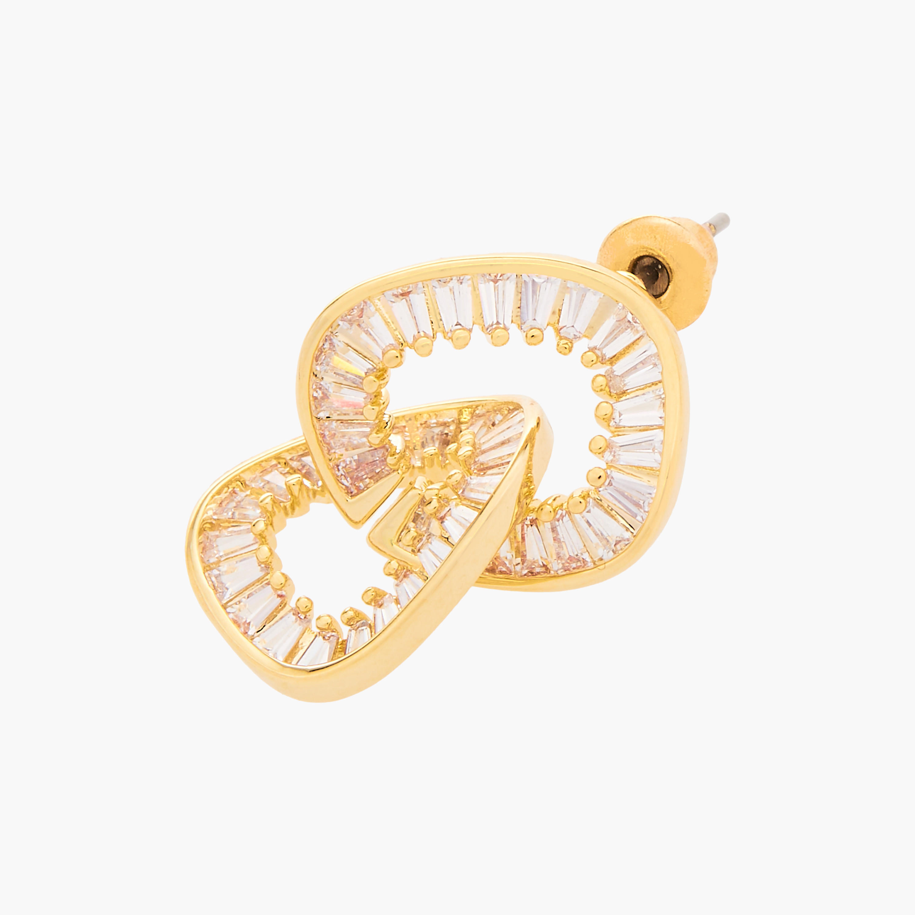 Stone Embellished Inter Loop Earrings with Pushback Closure-women-watchesandjewellery-jewellery-earrings-image-5