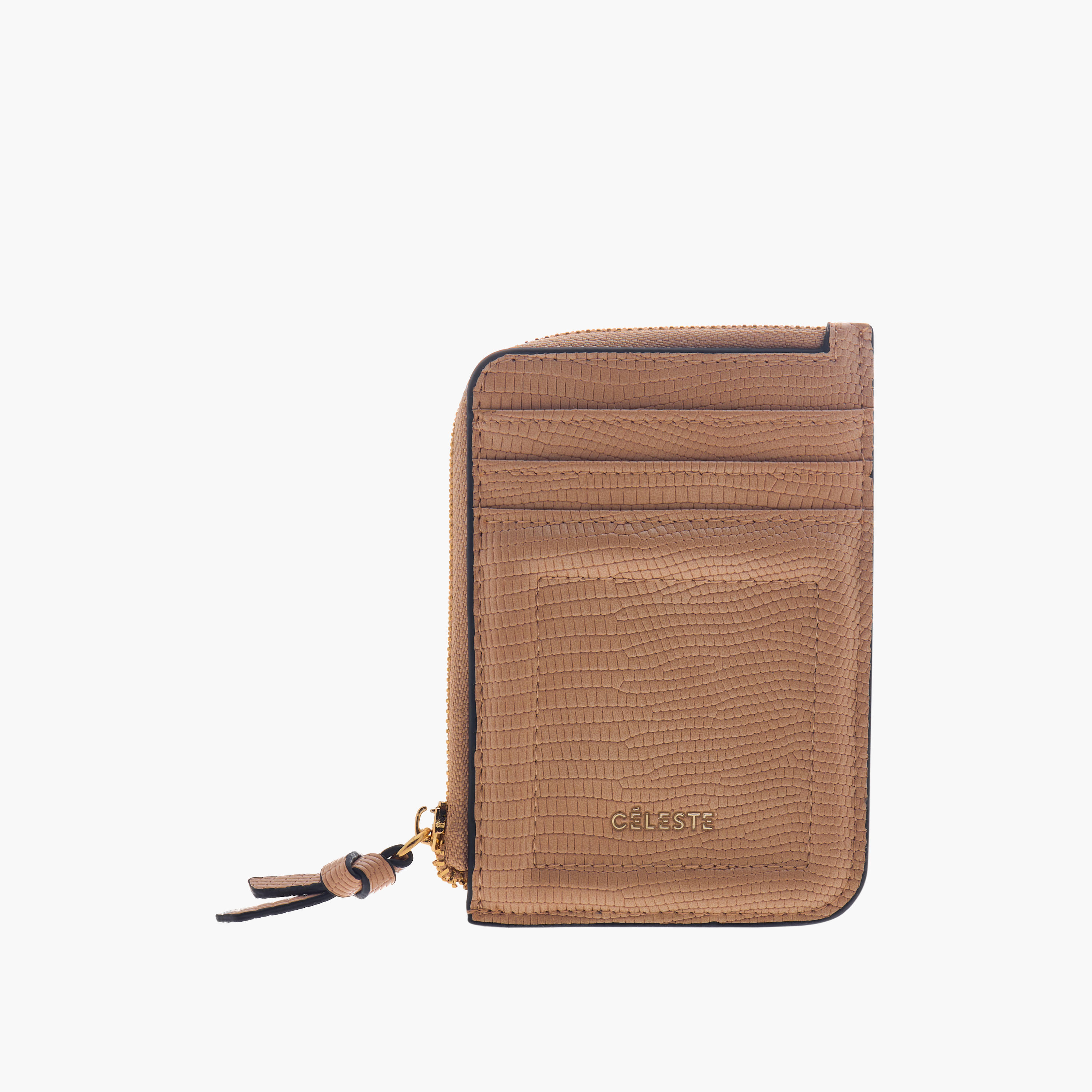 Celeste Textured Wallet with Zip Closure-women-bagsandwallets-wallets-image-1