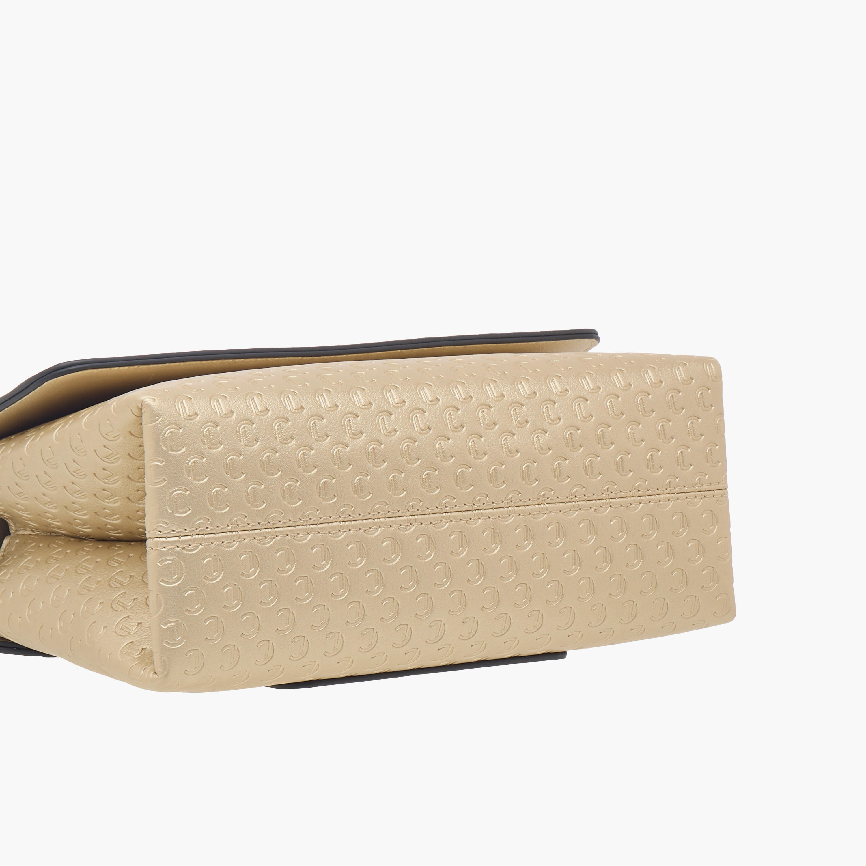 شنطة ساتشيل بنقوش مونوجرام وزر إغلاق من لي كونفورت-women-bagsandwallets-handbags-image-5