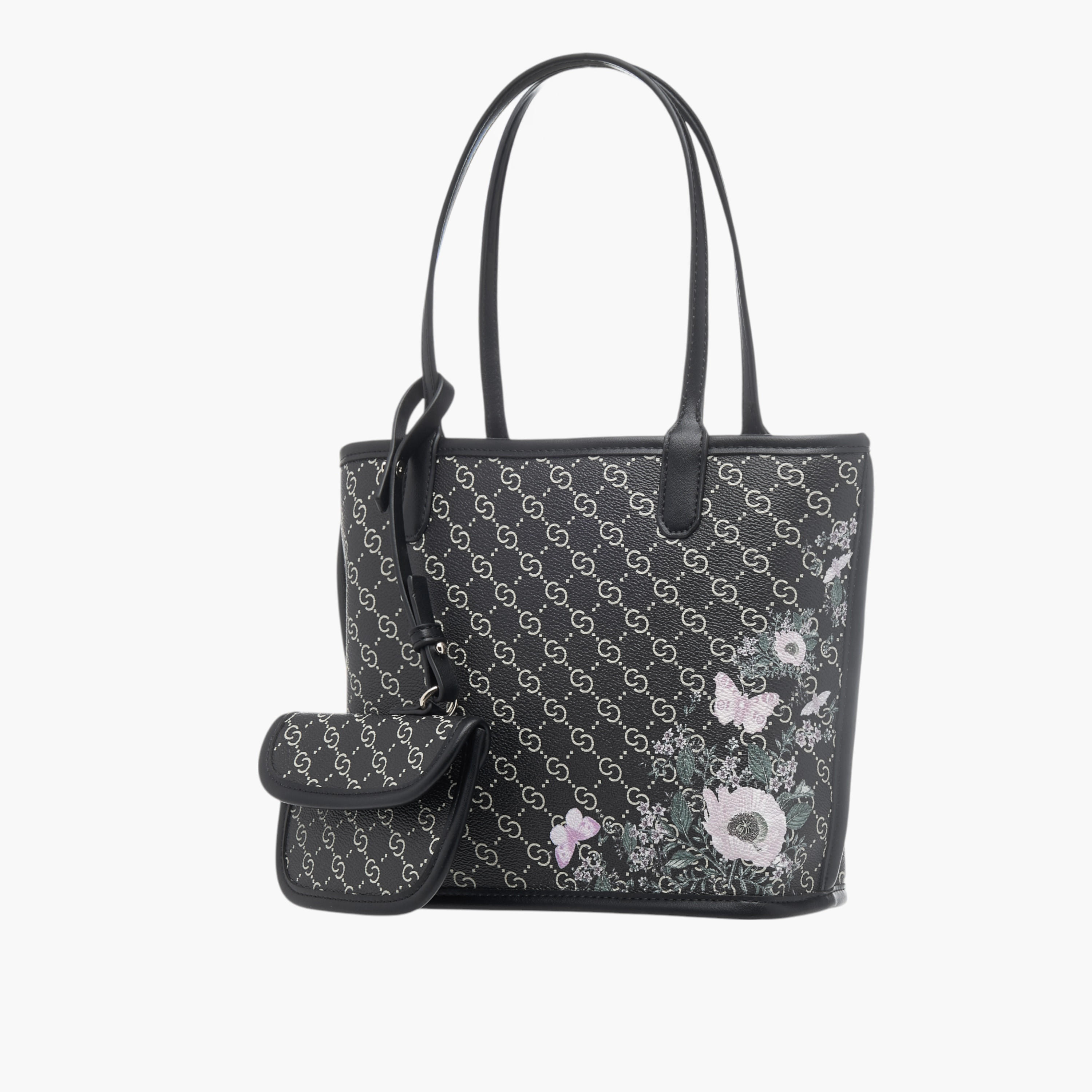 Celeste All-Over Monogram Print Tote Bag with Double Handle and Pouch-women-bagsandwallets-handbags-image-8