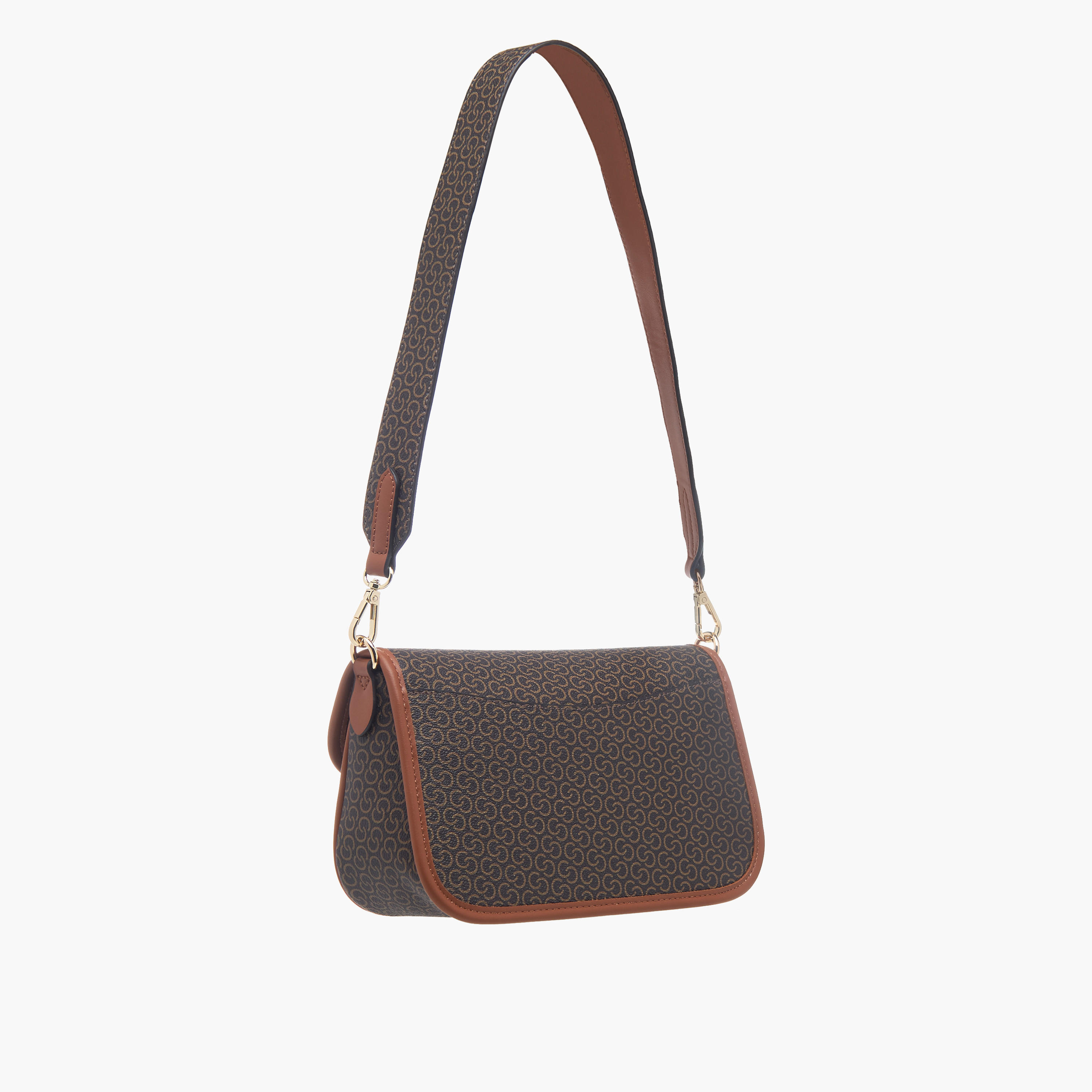 شنطة كروس بودي بحزام قابل للفصل وطية إغلاق وطبعات من سيليست-women-bagsandwallets-handbags-image-3