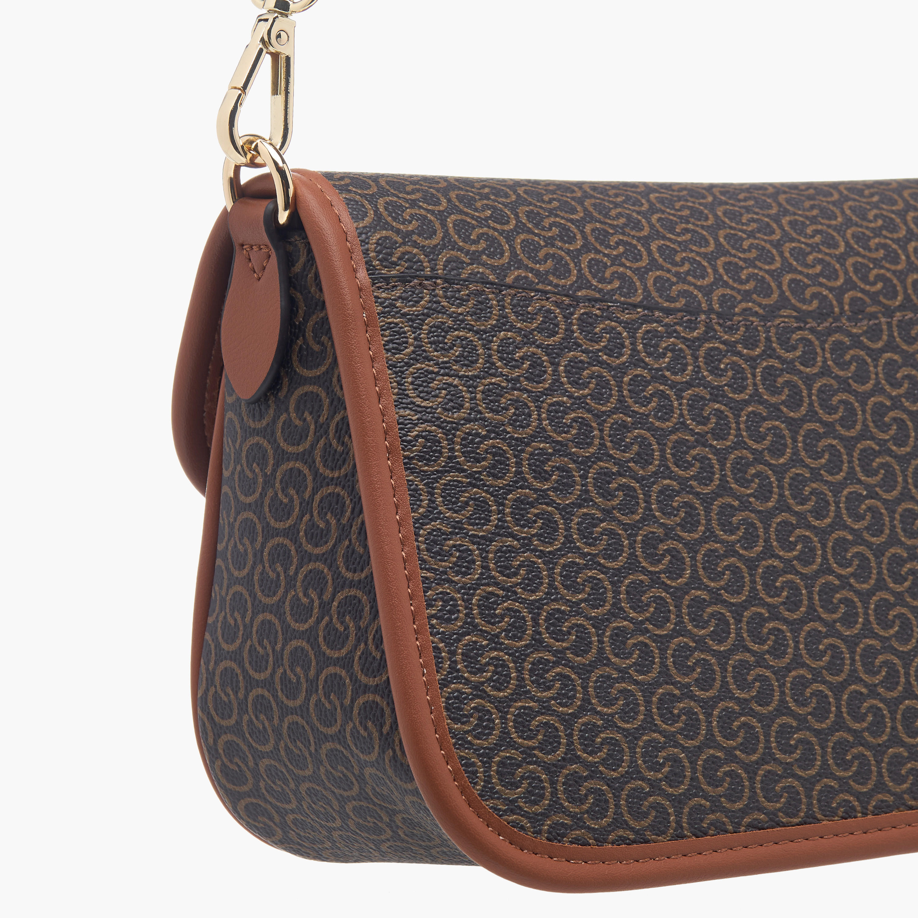 شنطة كروس بودي بحزام قابل للفصل وطية إغلاق وطبعات من سيليست-women-bagsandwallets-handbags-image-4