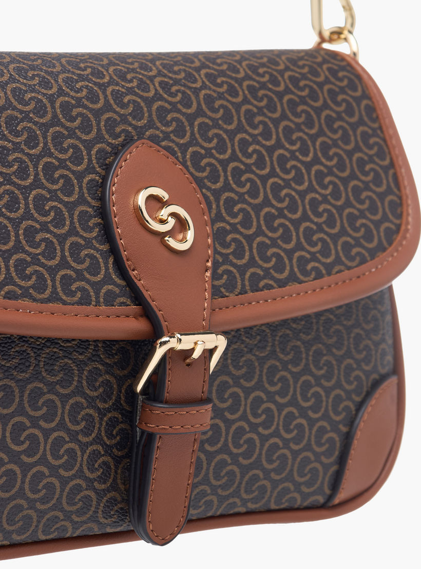شنطة كروس بودي بحزام قابل للفصل وطية إغلاق وطبعات من سيليست-women-bagsandwallets-handbags-image-5