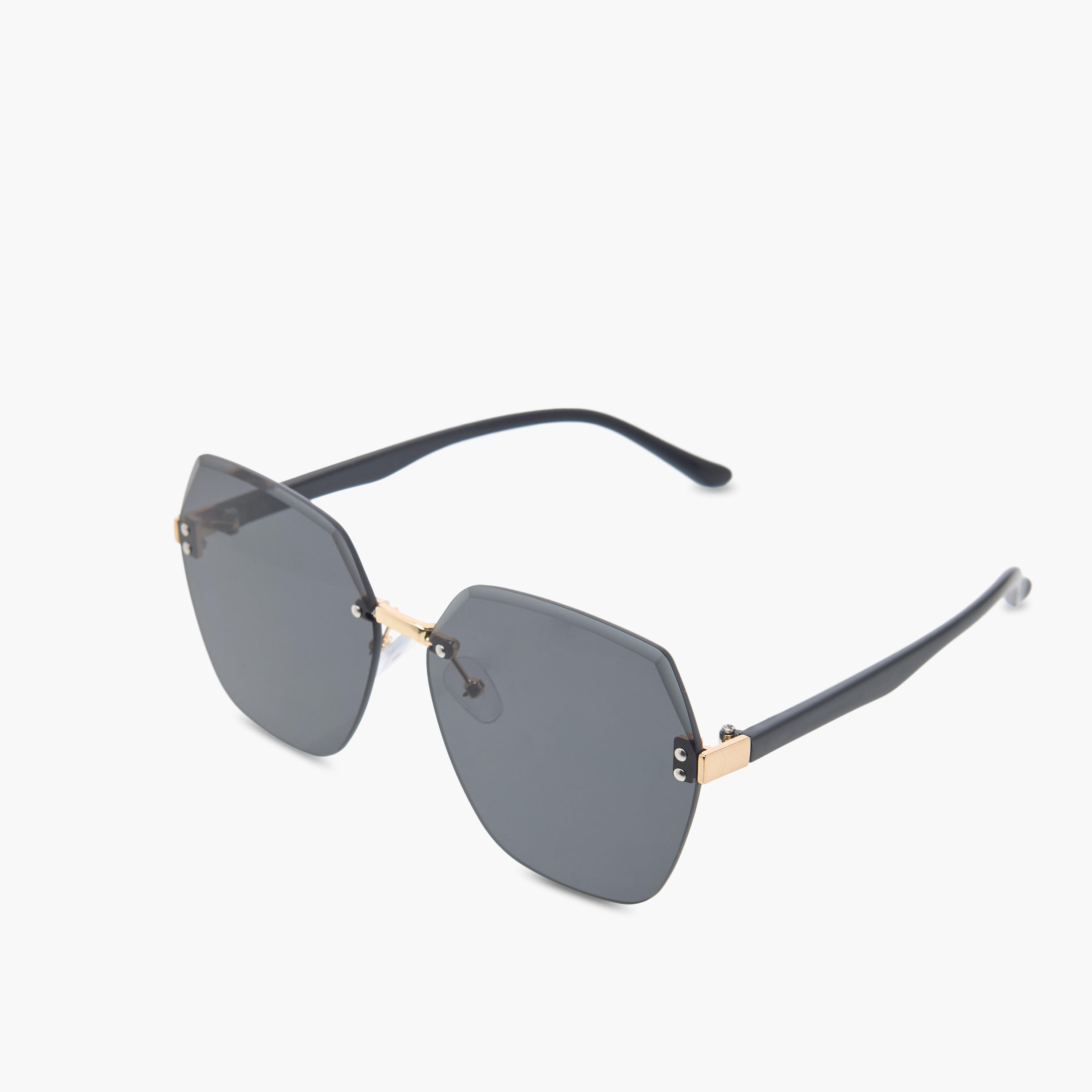 Solid Tinted Sunglasses with Nose Pad-women-sunglasses-image-1