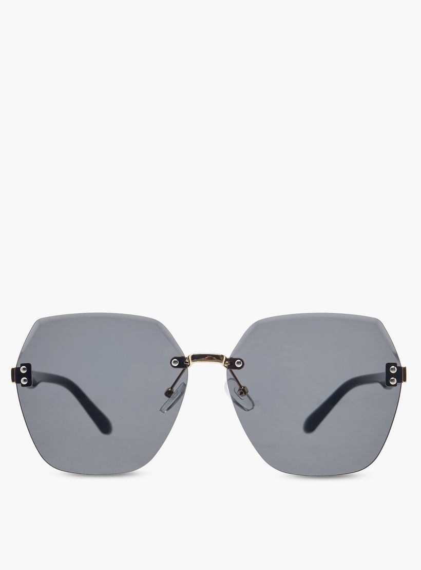 Solid Tinted Sunglasses with Nose Pad-women-sunglasses-image-2