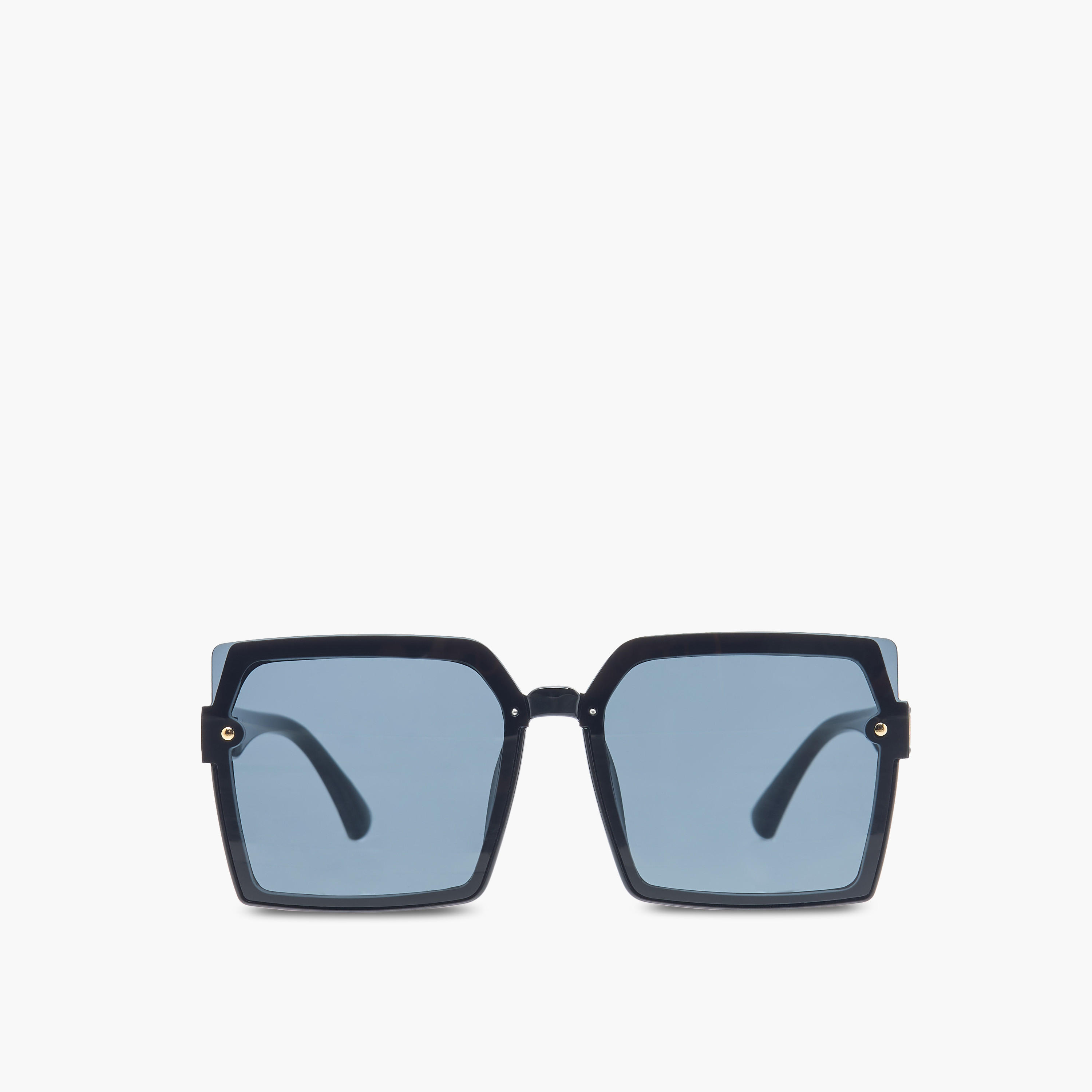 نظارة شمسية سادة ملونة بإطار كامل-women-sunglasses-image-2