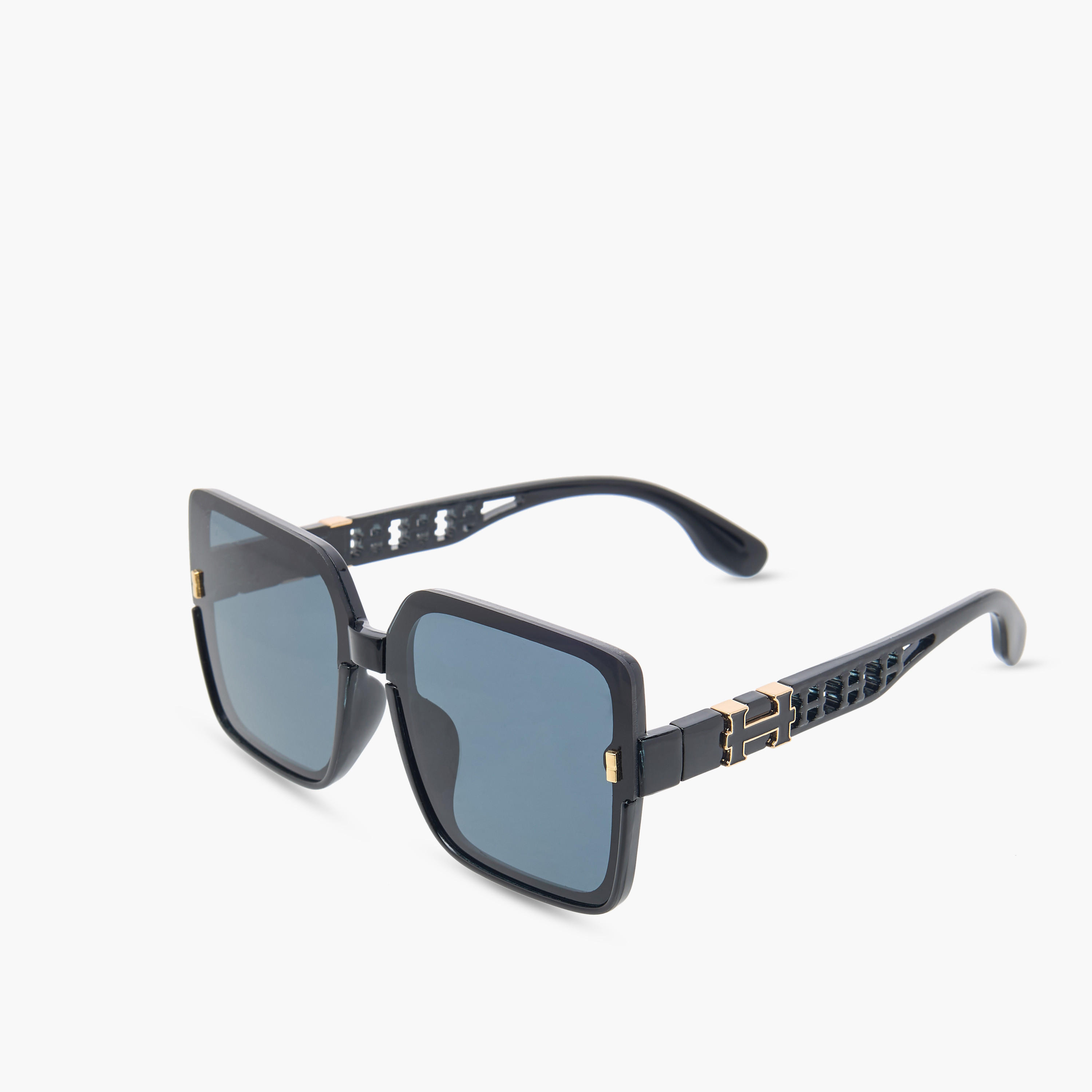 Textured Full-Rim Tinted Sunglasses-women-sunglasses-image-1