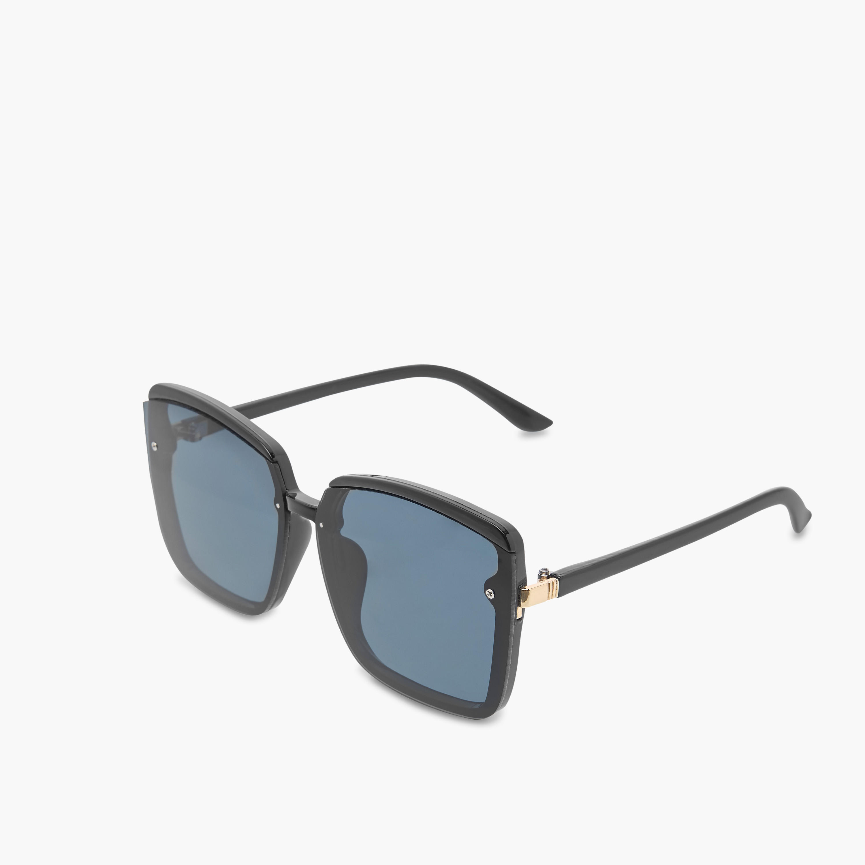 Tinted Full Rim Sunglasses-women-sunglasses-image-1