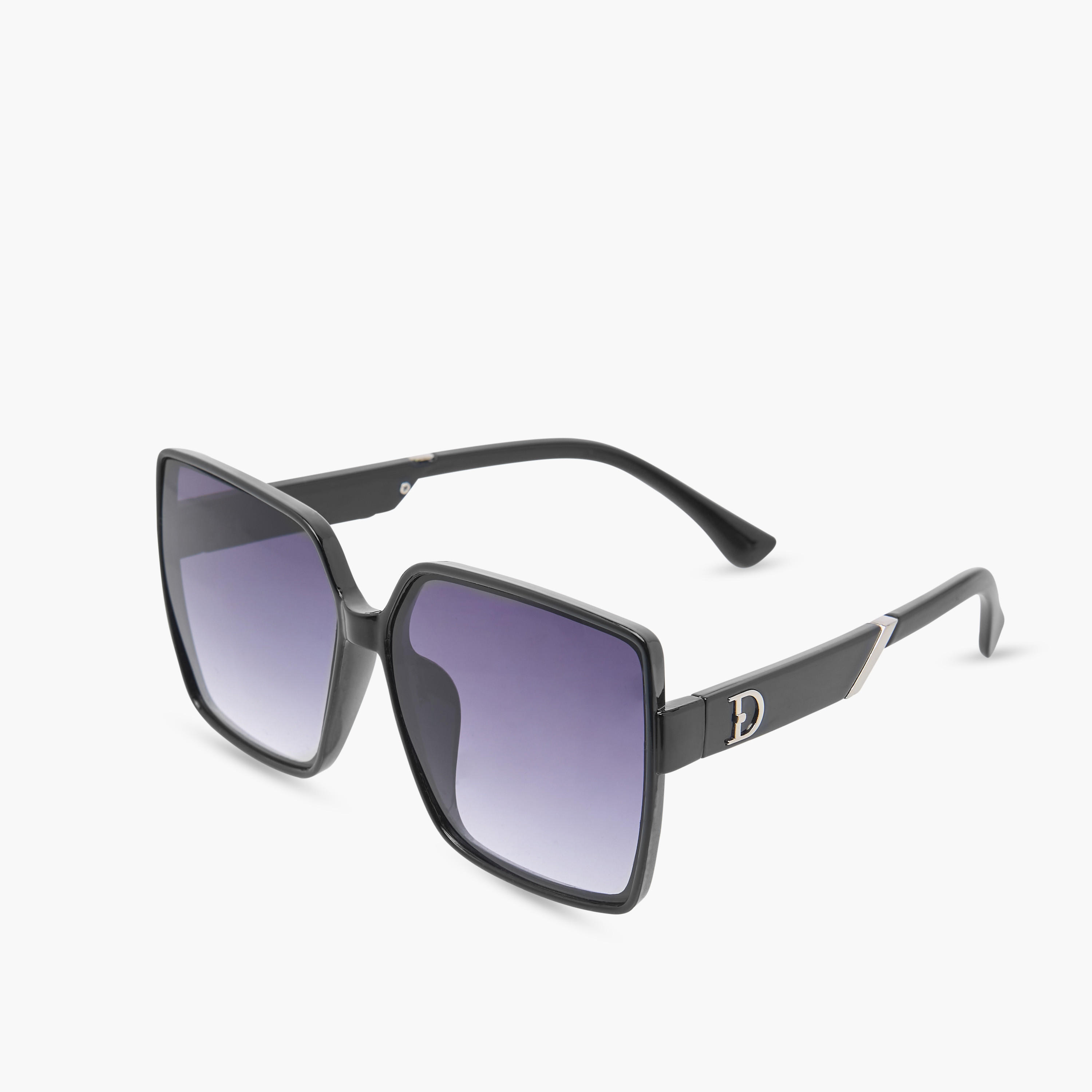 Tinted Full Rim Sunglasses-women-sunglasses-image-1