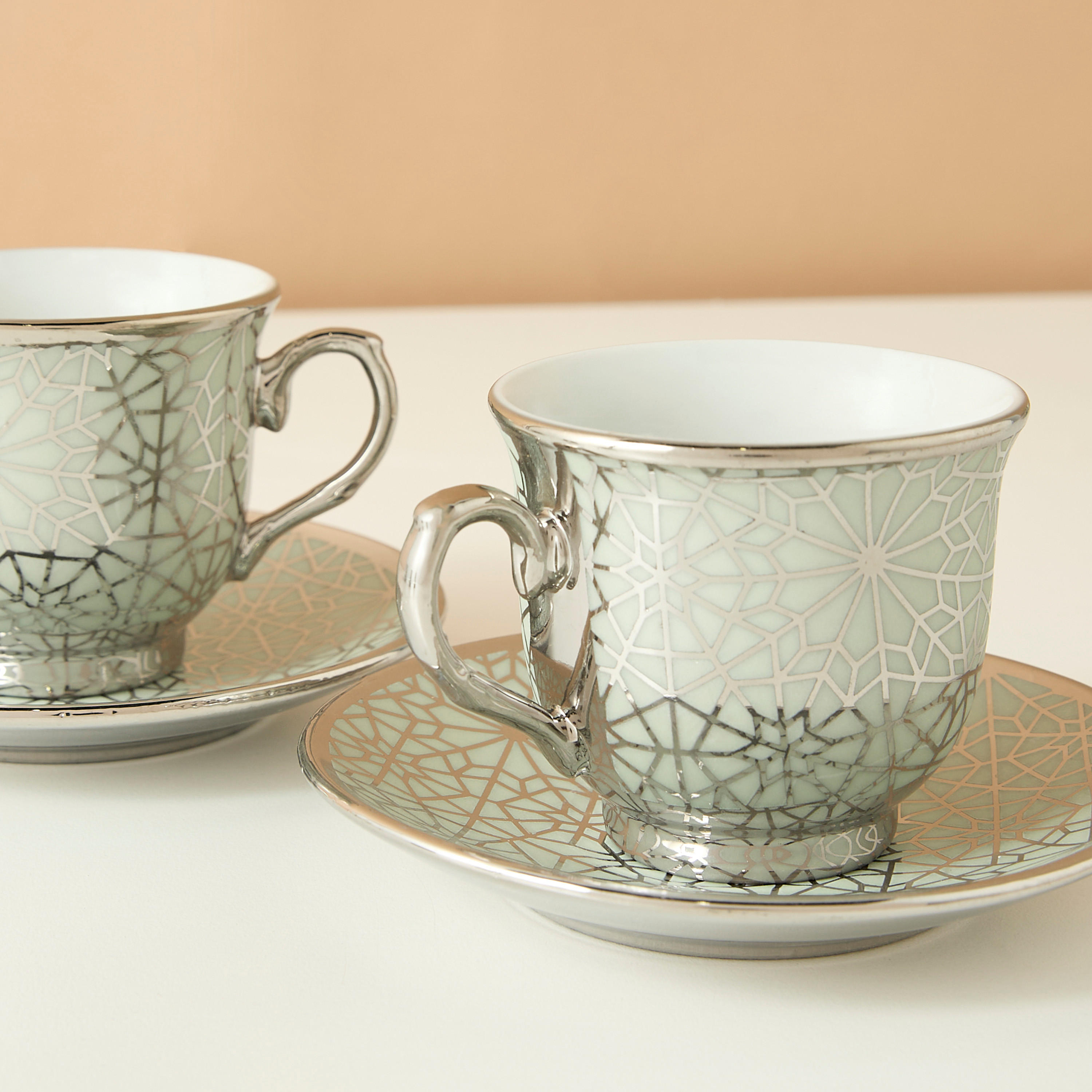 Geo 12-Piece Porcelain Coffee Set - 90 ml-household-dining-teaandcoffee-teaandcoffeesets-image-3