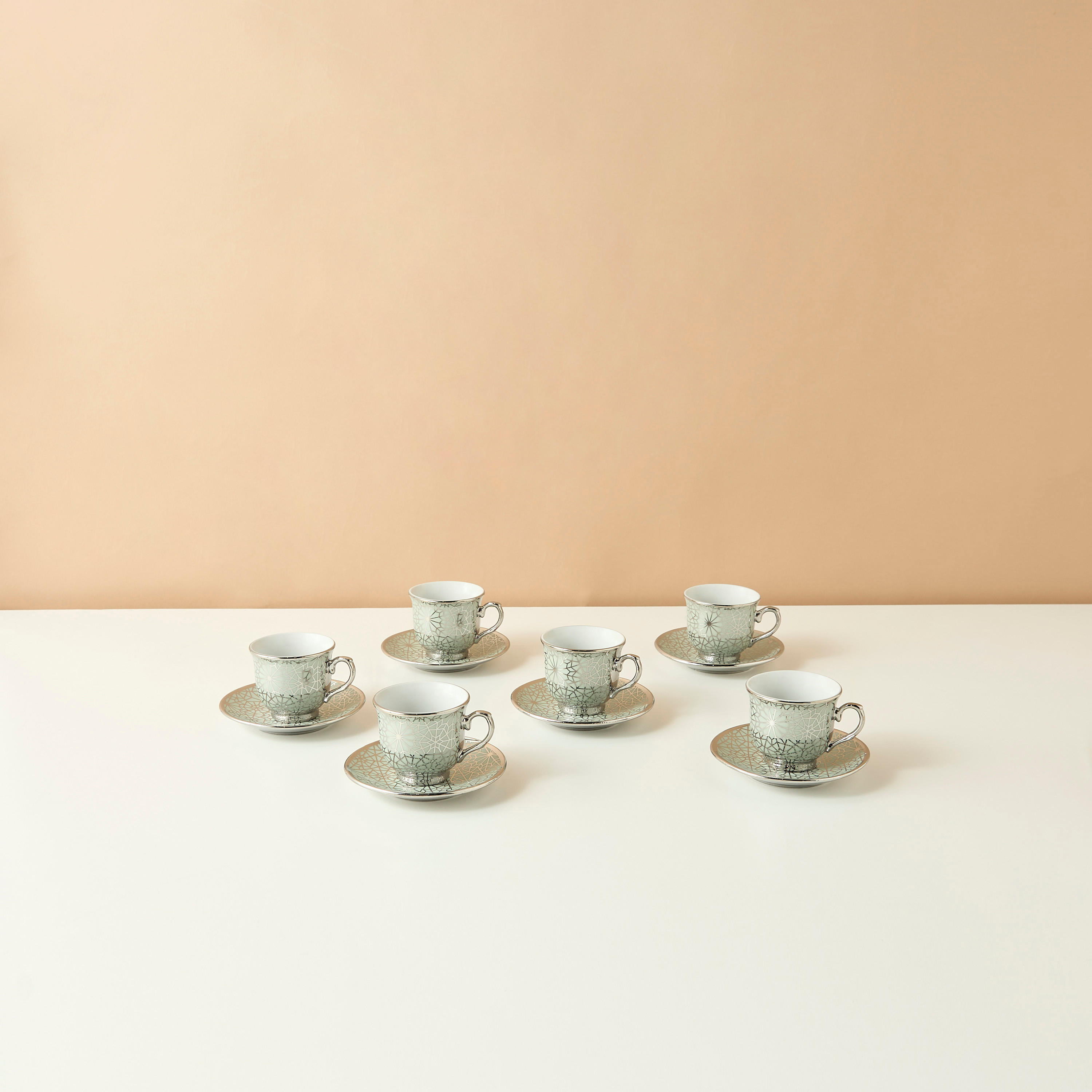 Geo 12-Piece Porcelain Coffee Set - 90 ml-household-dining-teaandcoffee-teaandcoffeesets-image-4