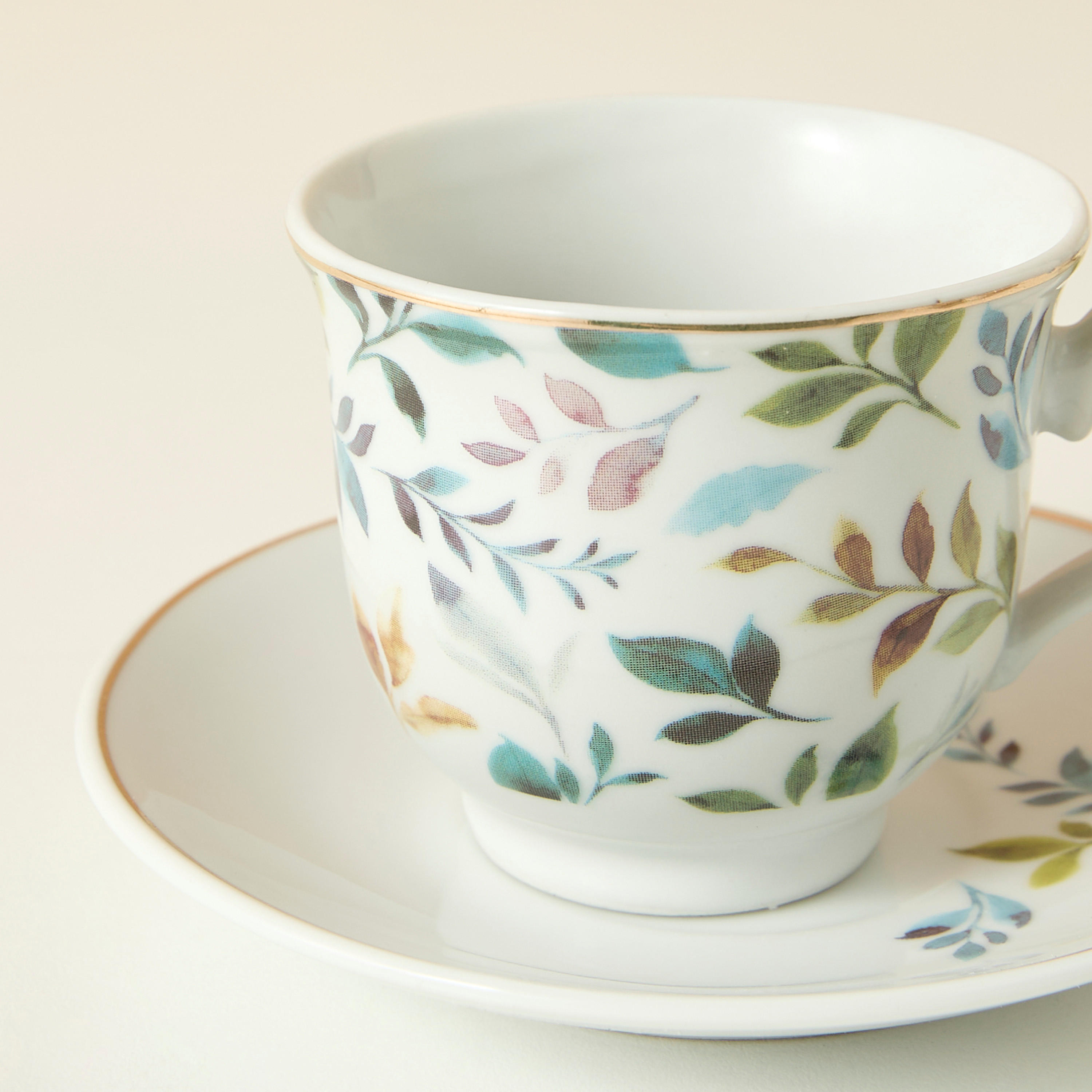Botanic 12-Piece Printed Porcelain Coffee Set - 90 ml-household-dining-teaandcoffee-teaandcoffeesets-image-2