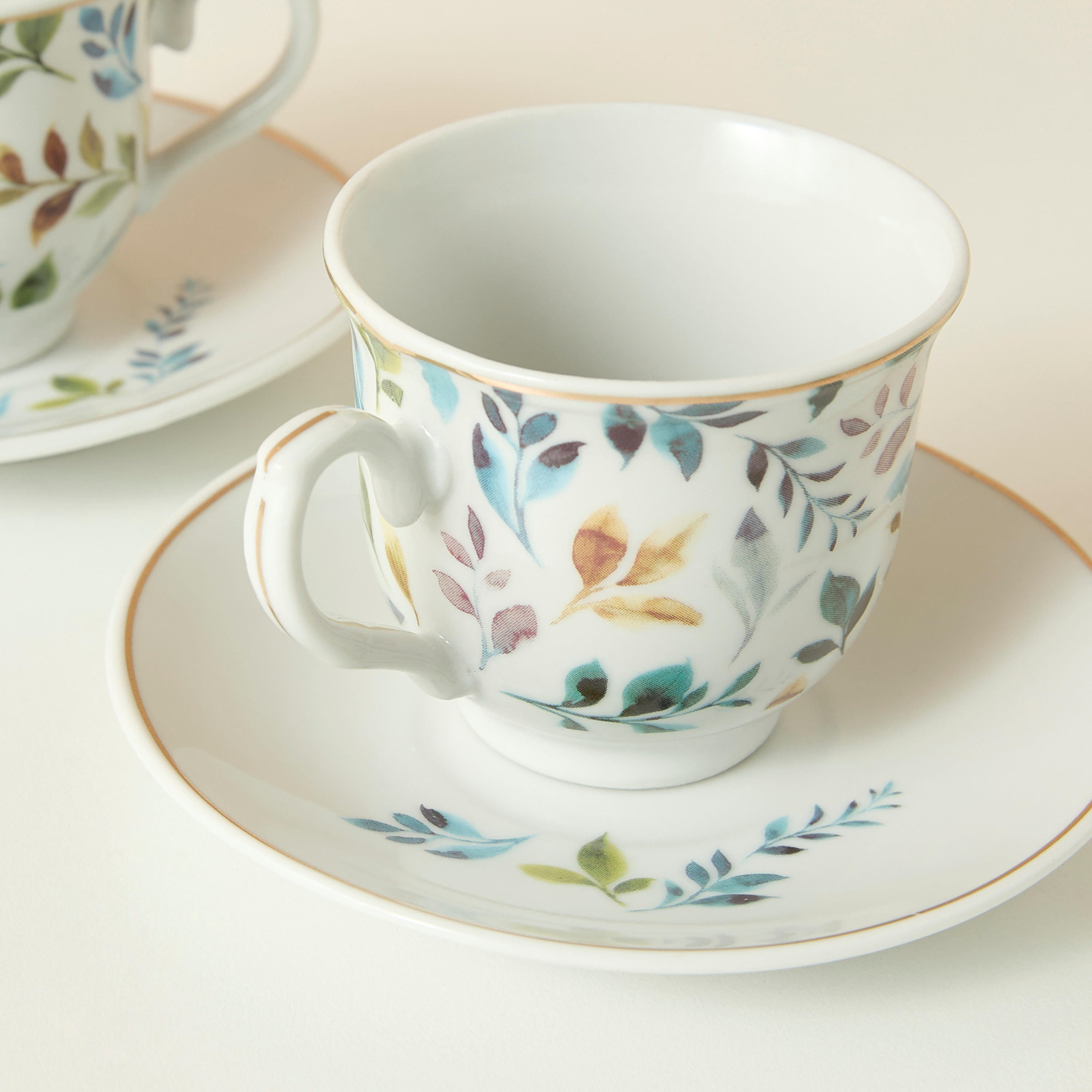 Botanic 12-Piece Printed Porcelain Coffee Set - 90 ml-household-dining-teaandcoffee-teaandcoffeesets-image-3