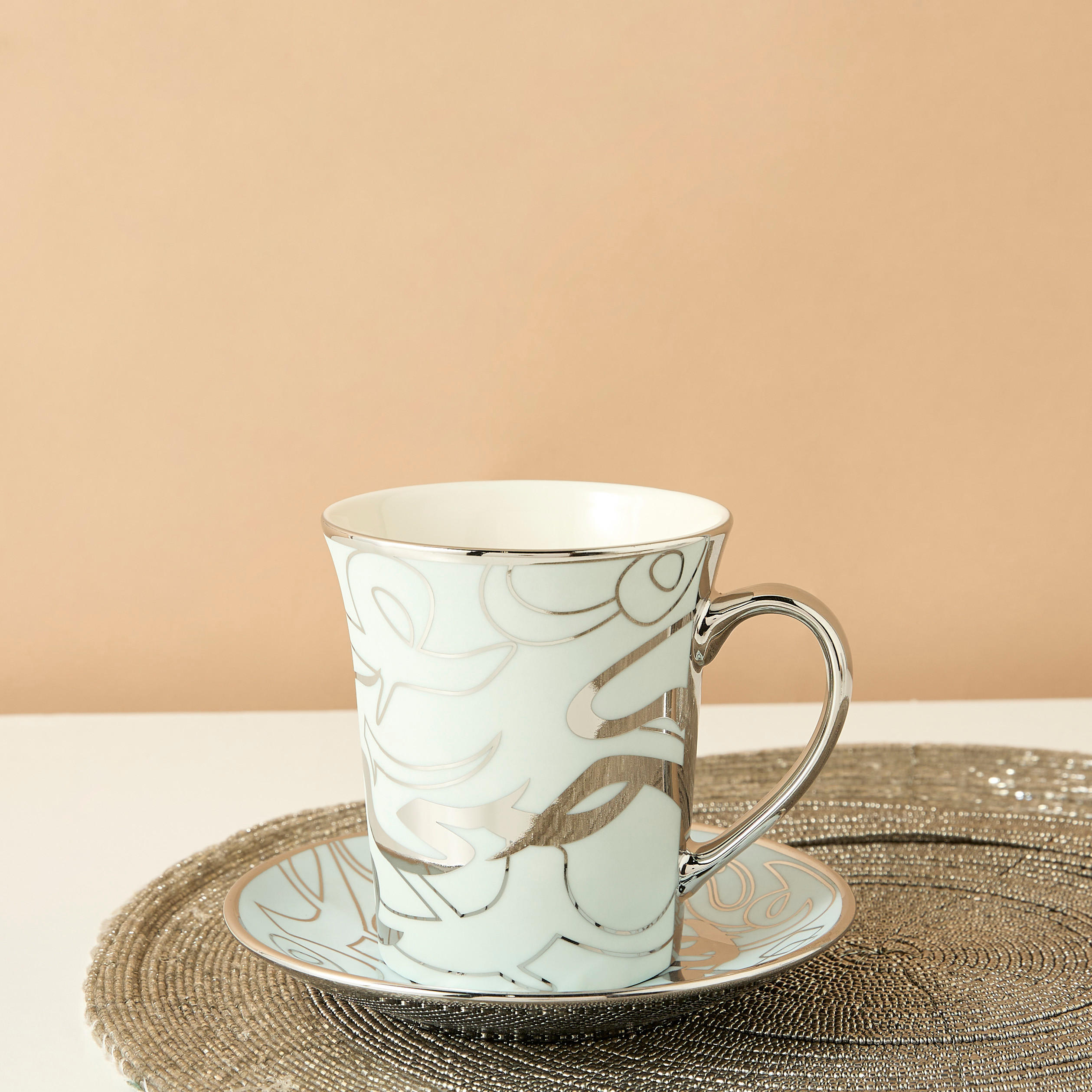 Calligraphy Printed New Bone China Mug-household-dining-teaandcoffee-mugsandcups-image-1