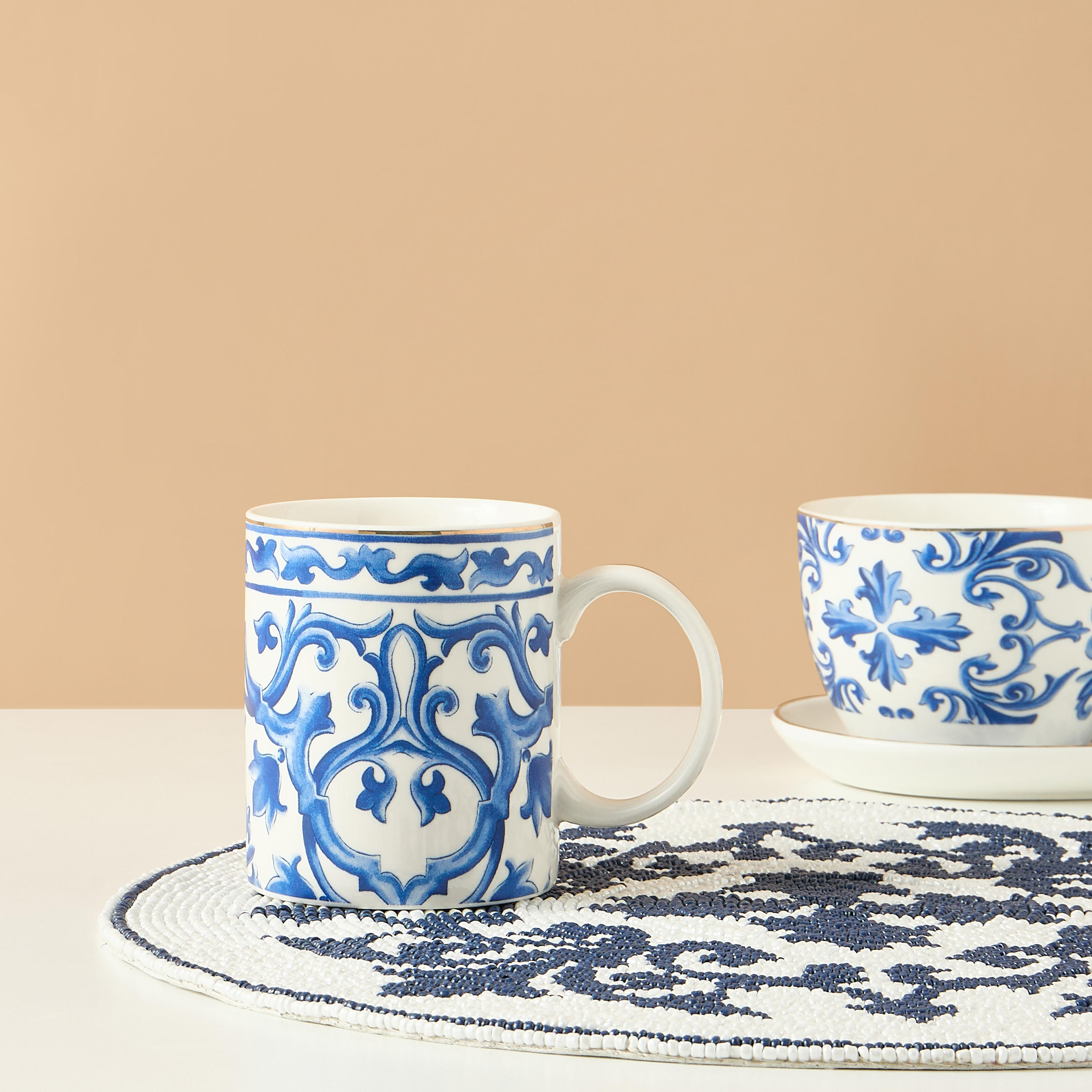 Gia Como Printed New Bone China Mug - 330 ml-household-dining-teaandcoffee-mugsandcups-image-1