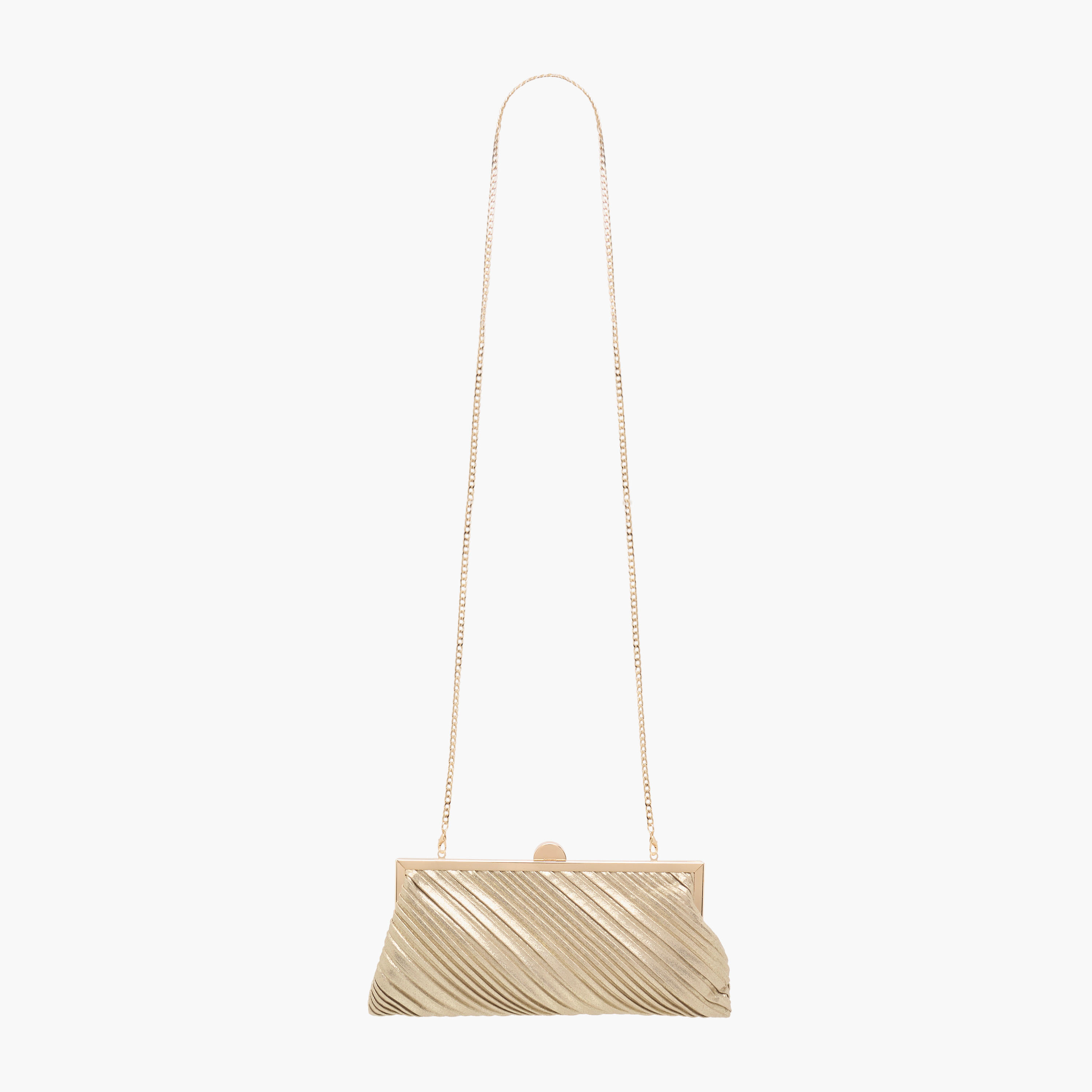 Celeste Textured Clutch with Chain Strap-women-bagsandwallets-wallets-image-2