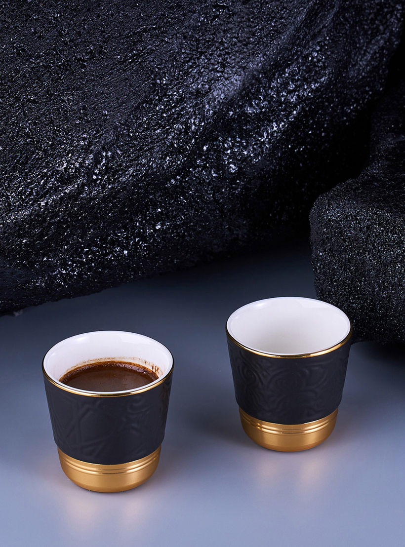 Otantik Porcelain Espresso Cup - Set of 2-household-dining-teaandcoffee-teaandcoffeesets-image-1