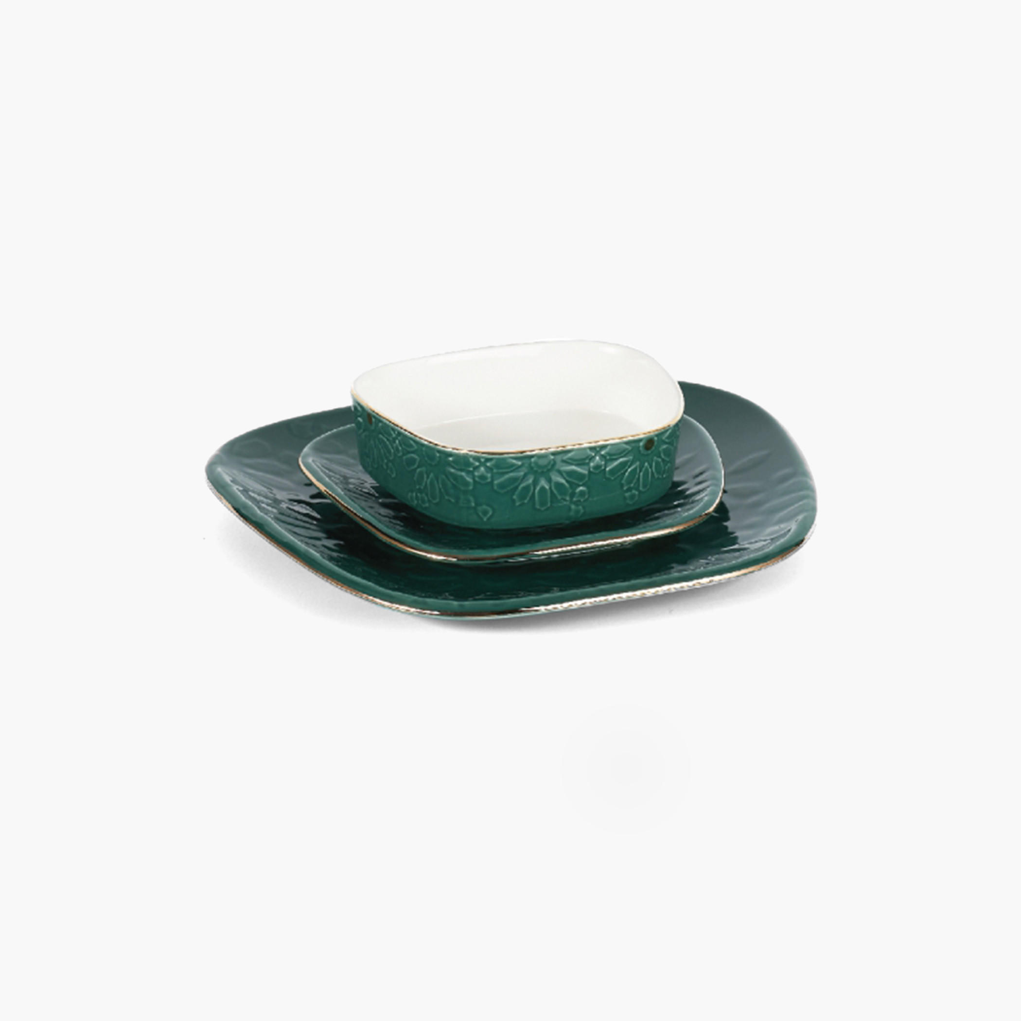 طقم عشاء بورسلان 18 قطعة بطبعات من أوتانتيك-household-dining-dinnerware-dinnersets-image-2