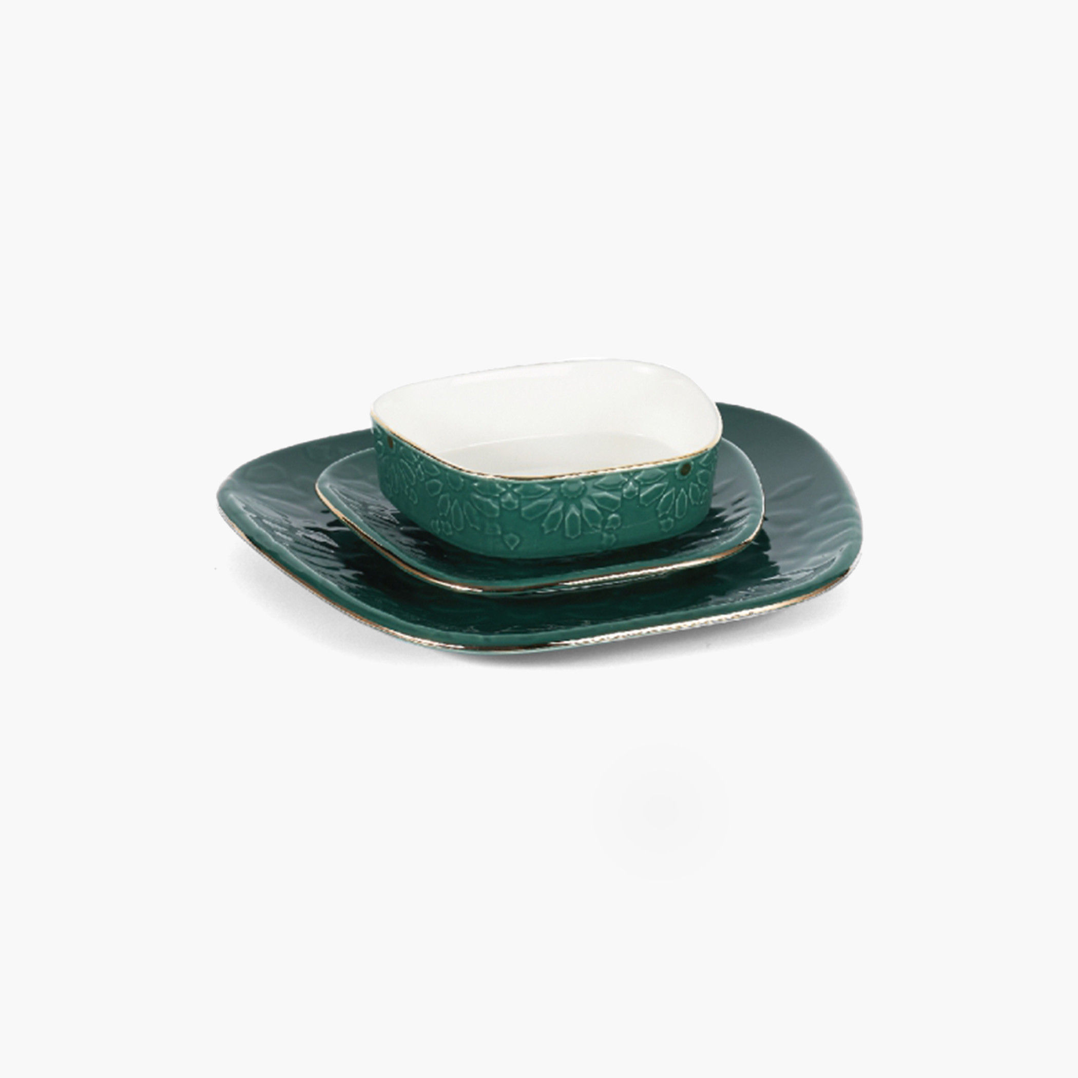 طقم عشاء بورسلان 18 قطعة بطبعات من أوتانتيك-household-dining-dinnerware-dinnersets-image-2