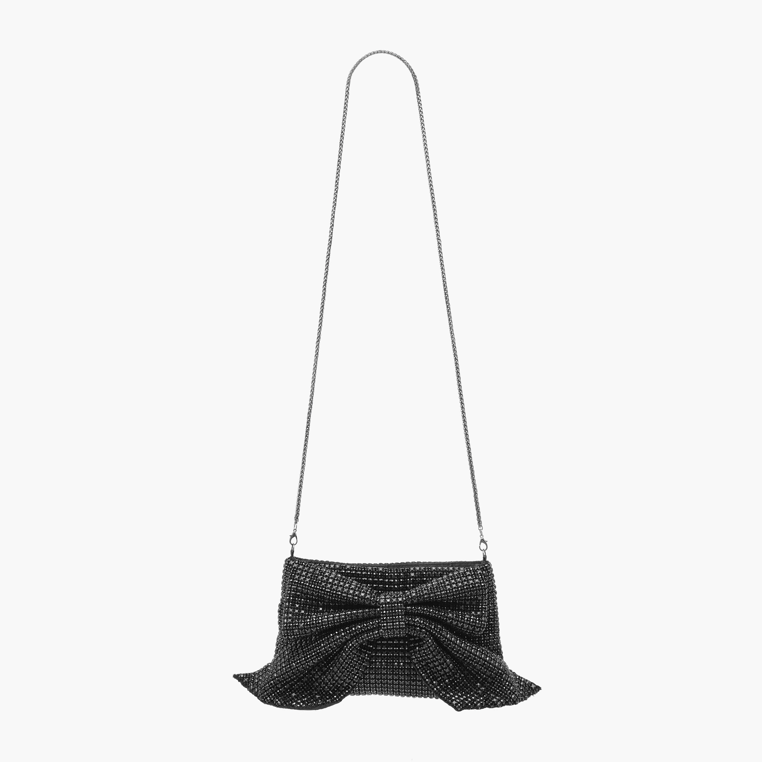 شنطة كروس بودي مزينة بفيونكة وحزام سلسلة من سيليست-women-bagsandwallets-handbags-image-2