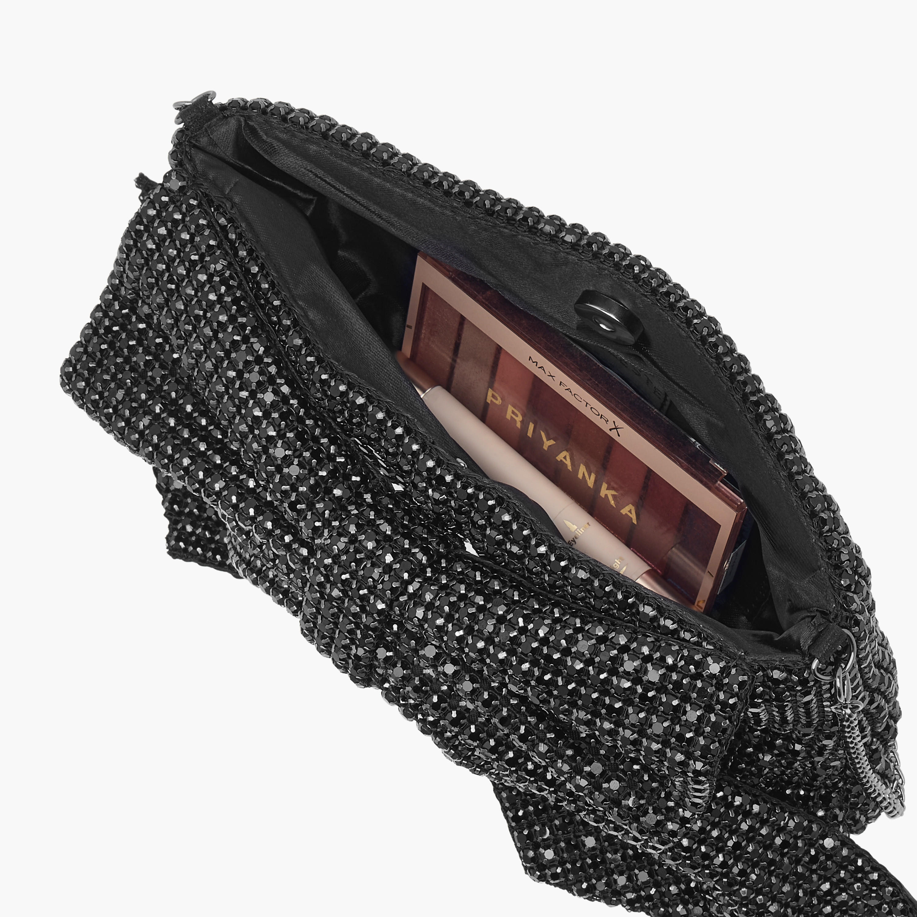 شنطة كروس بودي مزينة بفيونكة وحزام سلسلة من سيليست-women-bagsandwallets-handbags-image-6