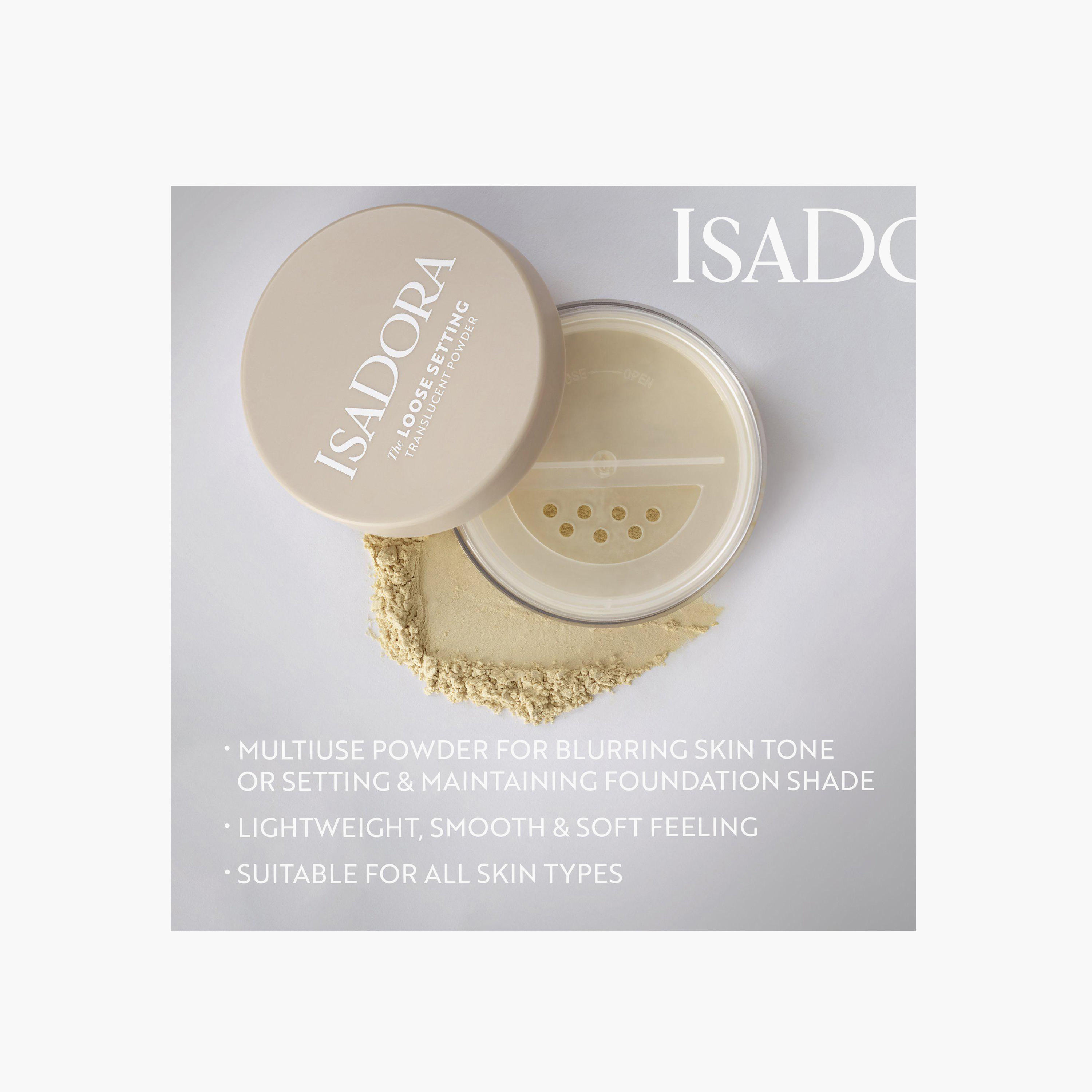 Isadora The Loose Setting Translucent Powder - 9 gms-beautyandpersonalcare-makeup-face-facepowders-image-6