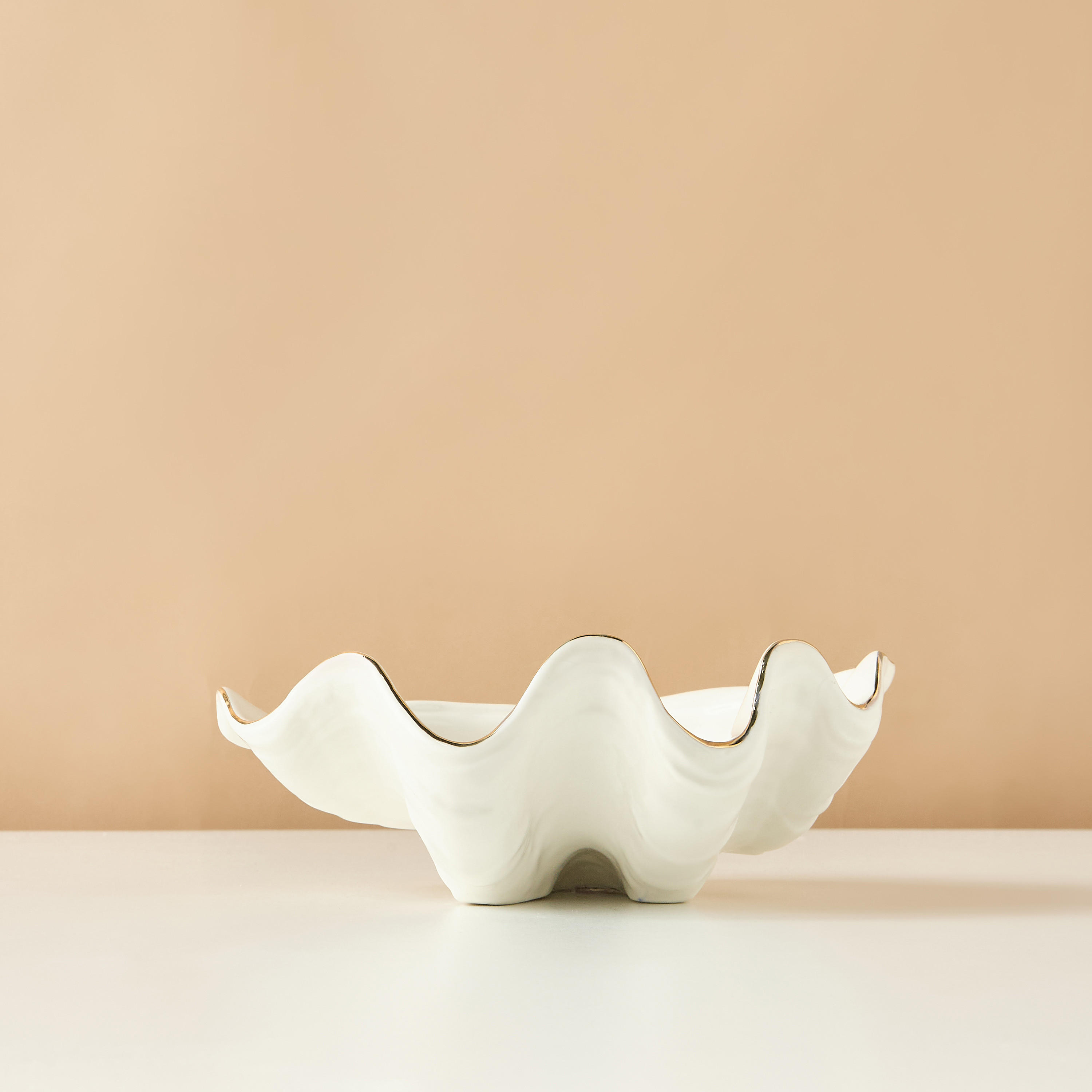 وعاء ديكور خزف - 20×15×7 سم-household-decor-vasesandbowls-image-2
