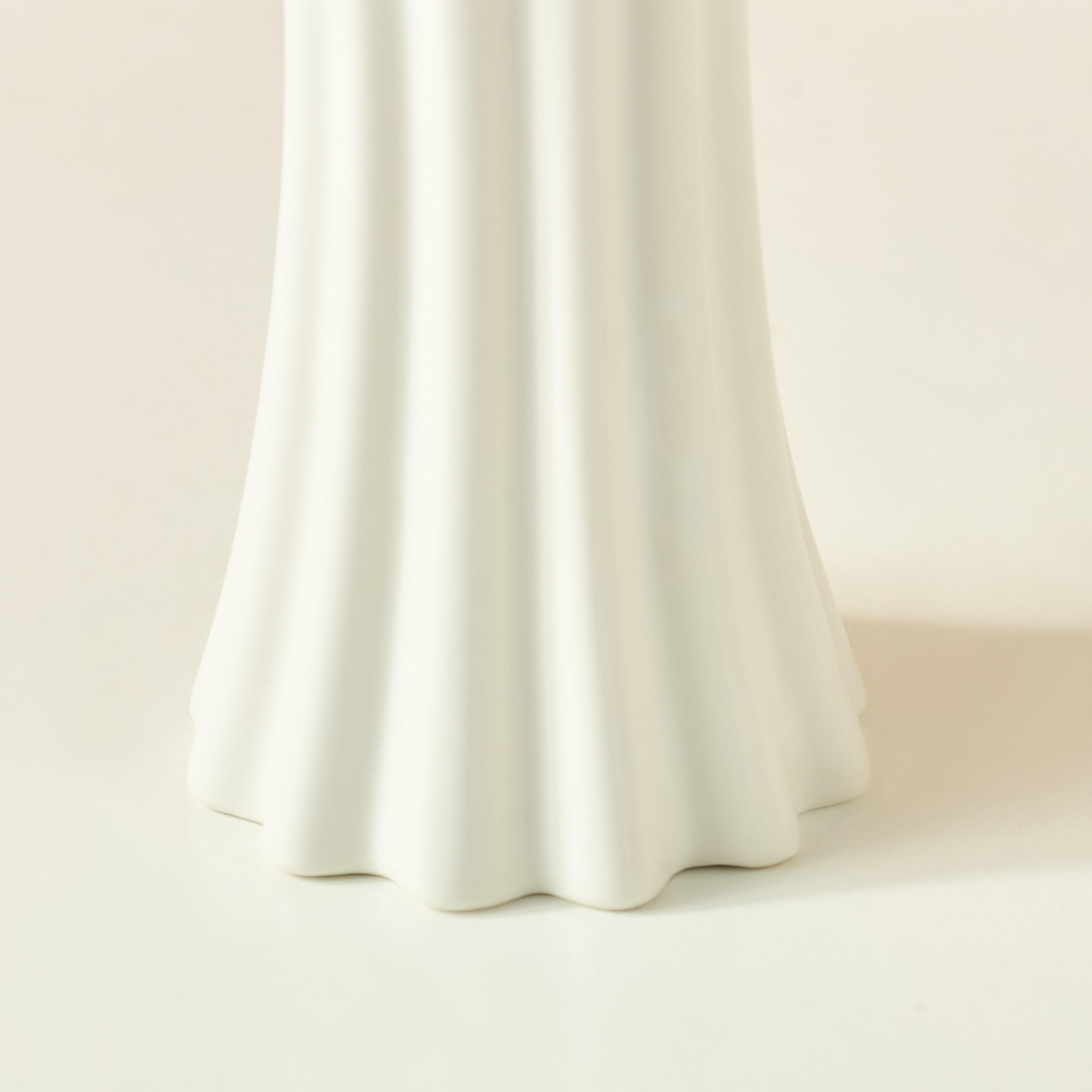 Decorative Stoneware Vase - 14x11x28 cms-household-decor-vasesandbowls-image-4