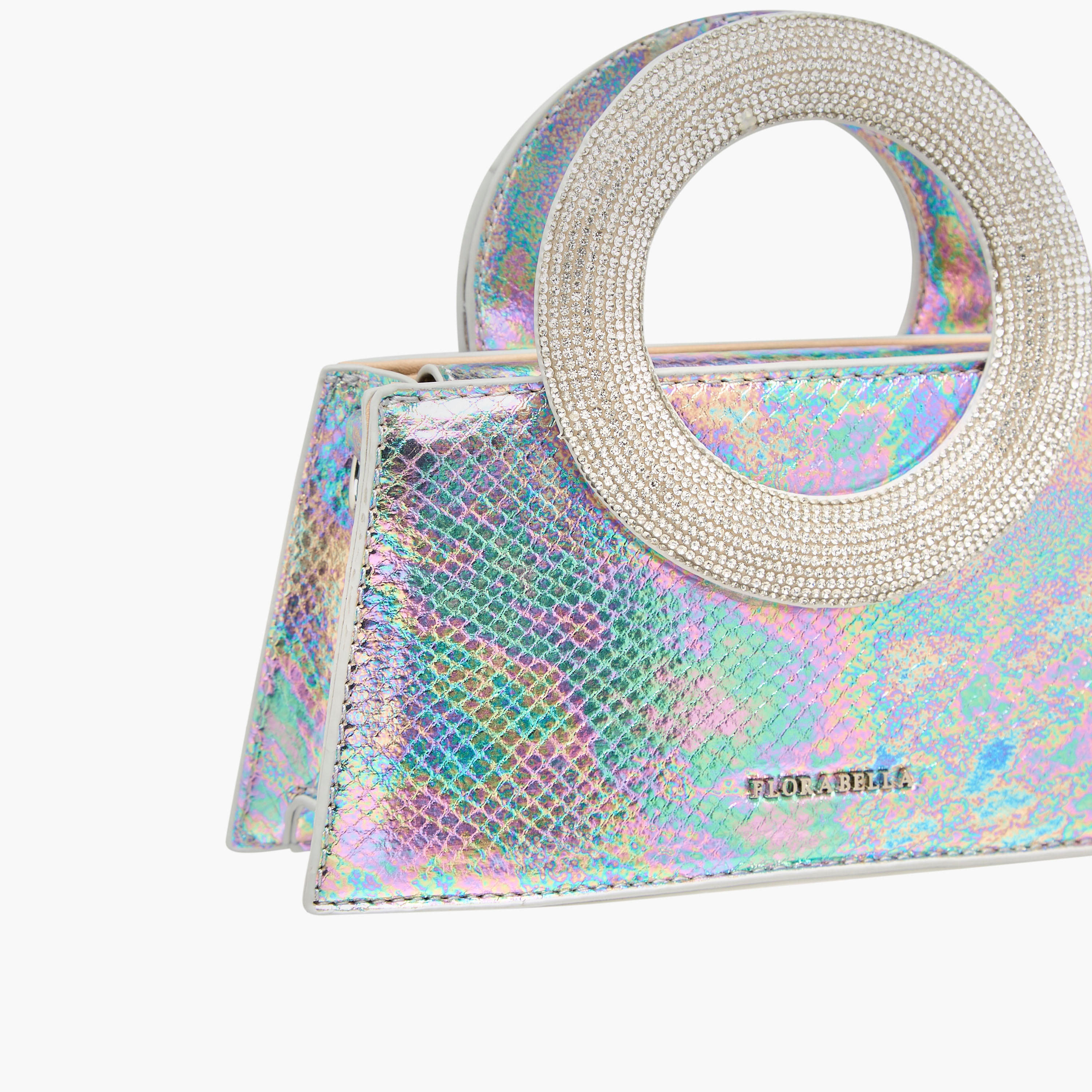 Flora Bella Textured Crossbody Bag with Detachable Chain Strap and Flap Closure-women-bagsandwallets-handbags-image-5