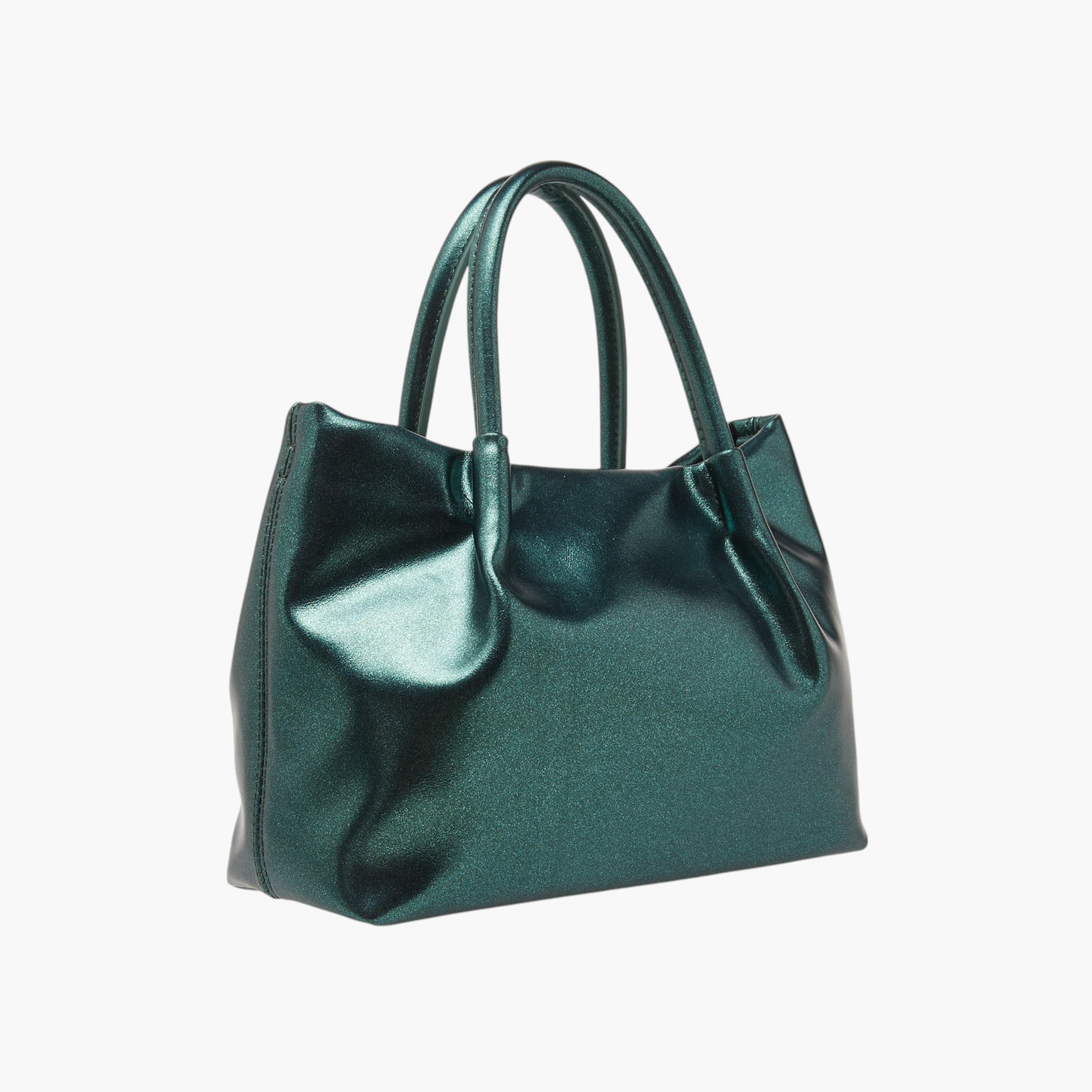 شنطة توتي بنقوش شعار وحزام قابل للفصل وزر إغلاق كبس من فلورا بيلا-women-bagsandwallets-handbags-image-3