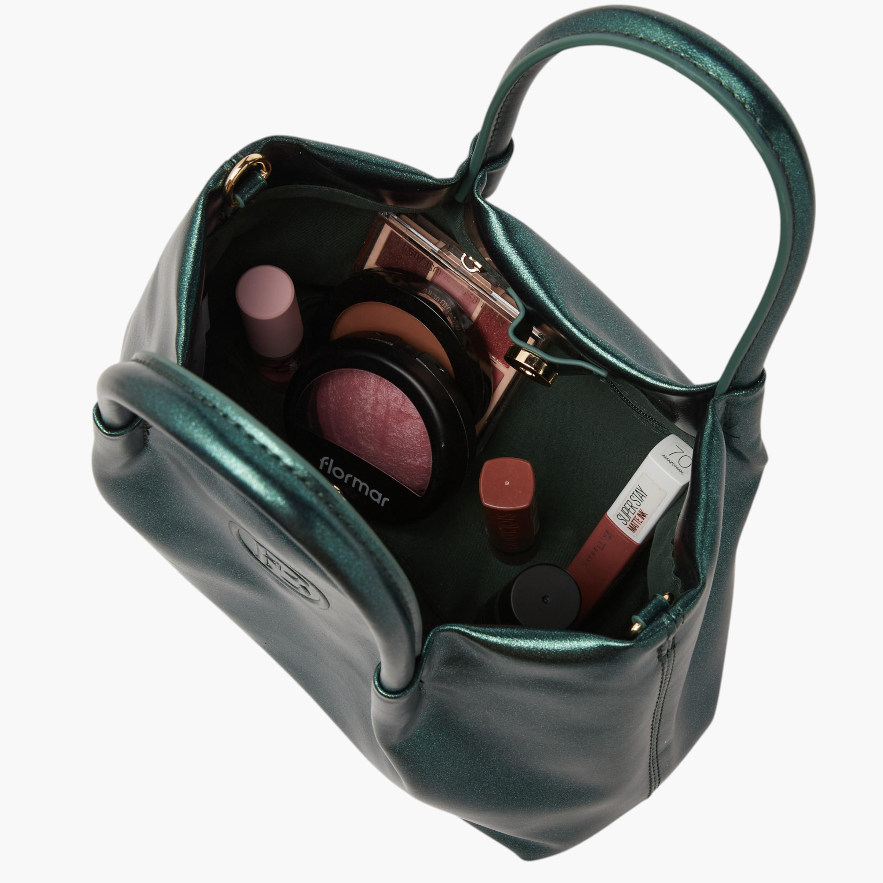 شنطة توتي بنقوش شعار وحزام قابل للفصل وزر إغلاق كبس من فلورا بيلا-women-bagsandwallets-handbags-image-6