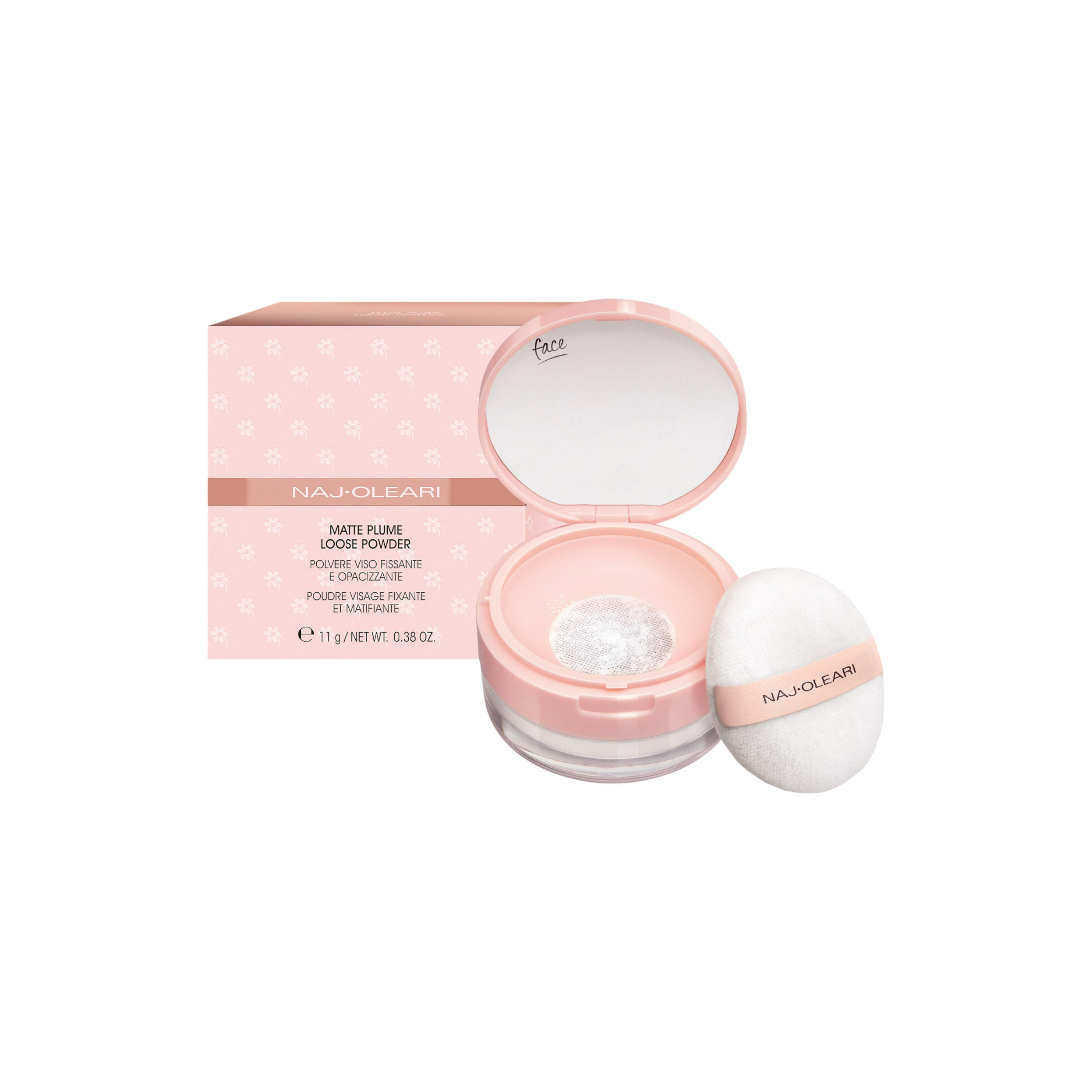 Naj Oleari Matte Plume Loose Powder - 11 gms-beautyandpersonalcare-makeup-face-loosepowder-image-2