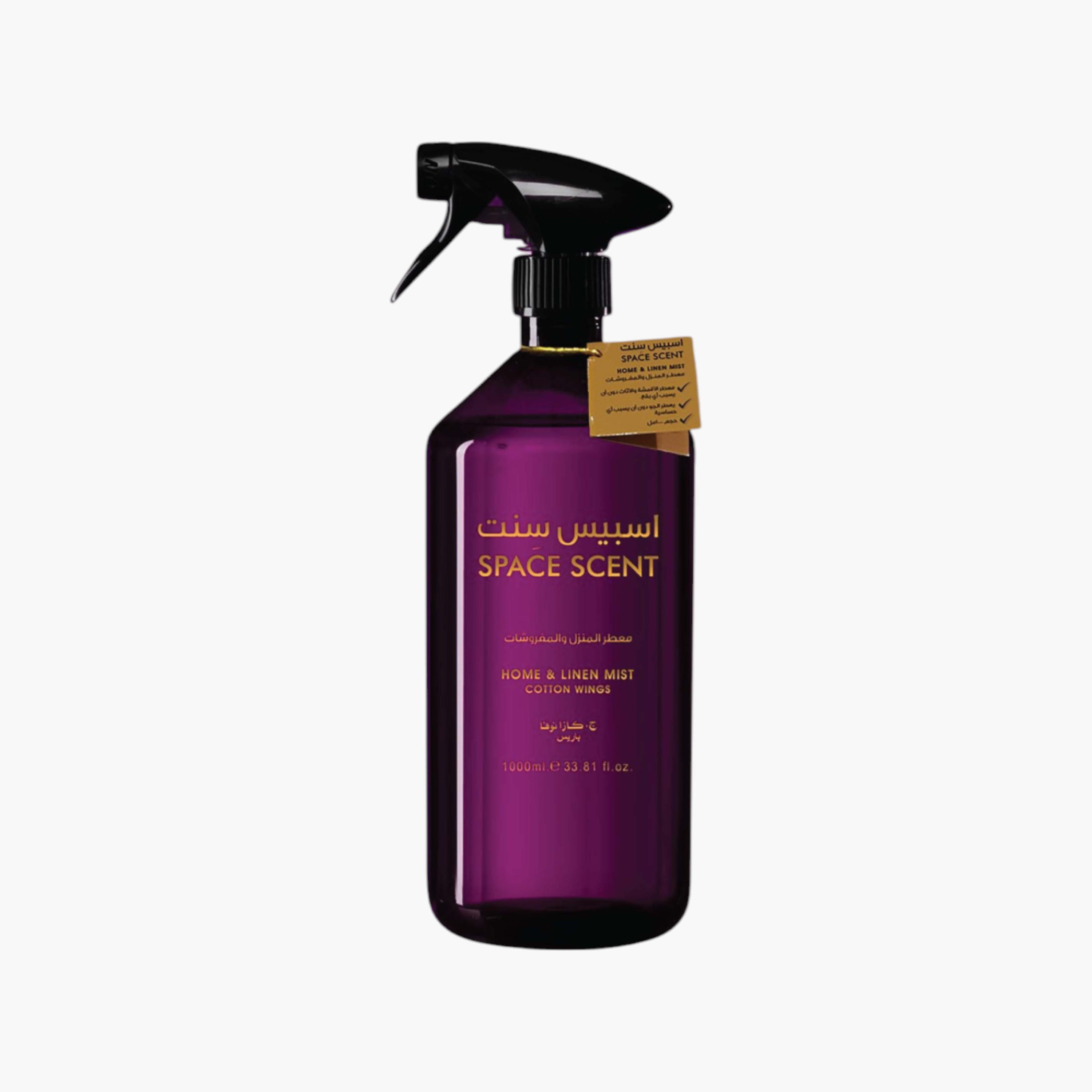 Space Scent Cotton Wings Scented Home and Linen Mist - 1000 ml-household-homefragrance-homesprays-image-1