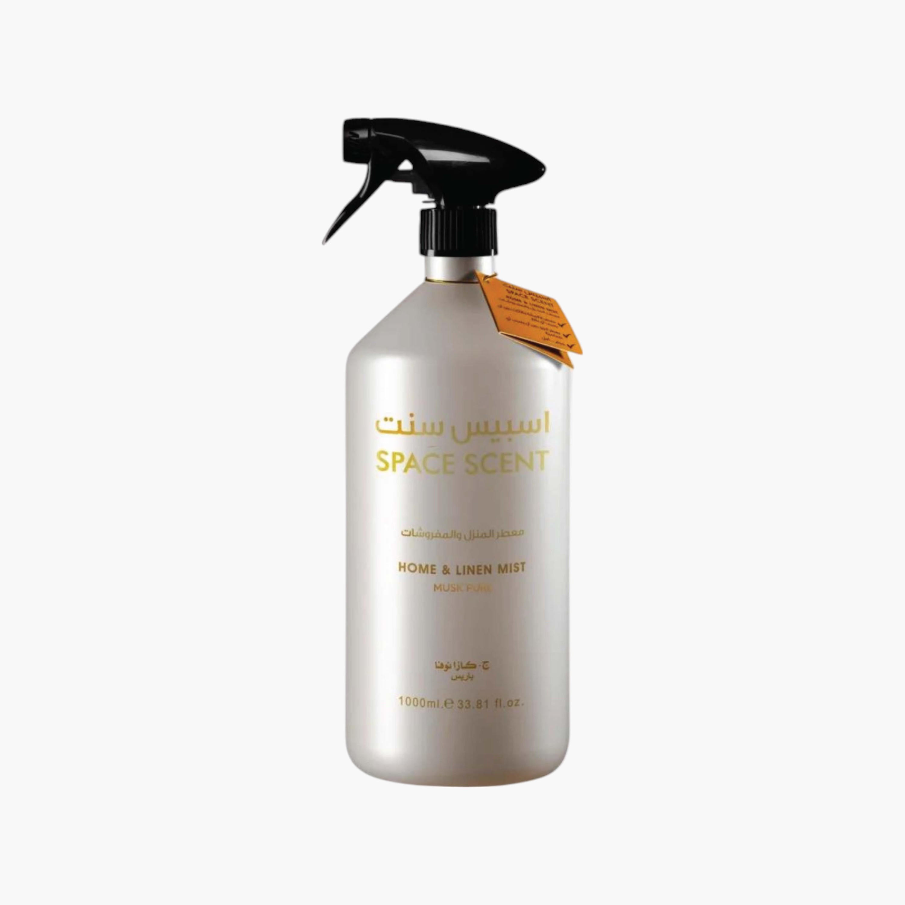 Space Scent Musk Pure Scented Home and Linen Mist - 1000 ml-household-homefragrance-homesprays-image-1