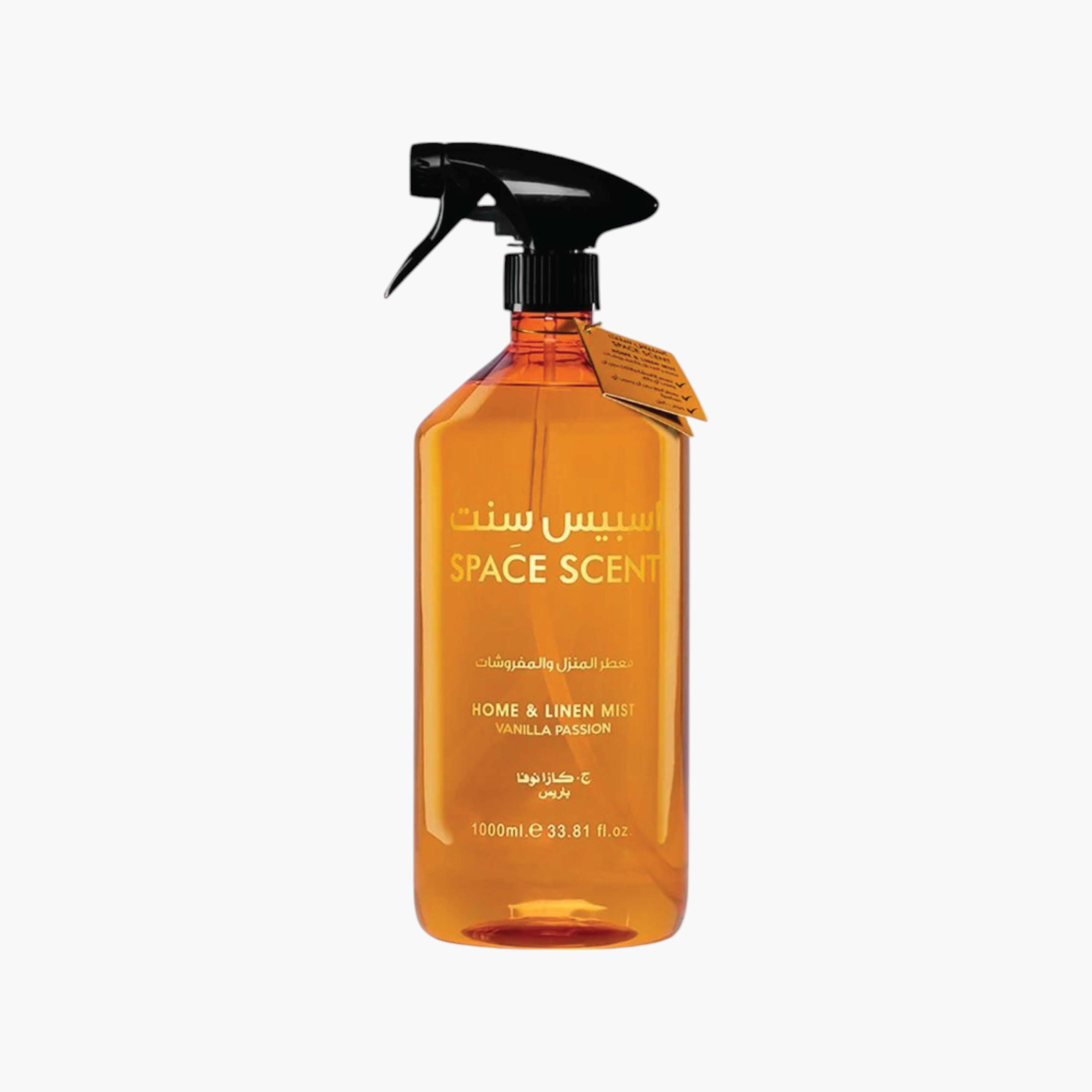 Space Scent Vanilla Passion Scented Home and Linen Mist - 1000 ml-household-homefragrance-homesprays-image-1
